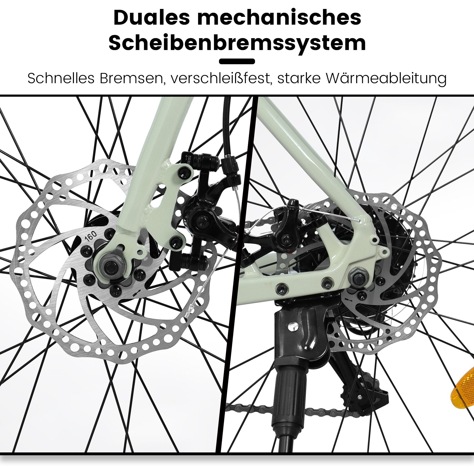 CARPAT SPORT Cityrad 28 Zoll Fahrrad für Herren Damen, 24 Gang L-TWOO A3 Schaltwerk, Kettenschaltung, Citybike Fahrrad Bike