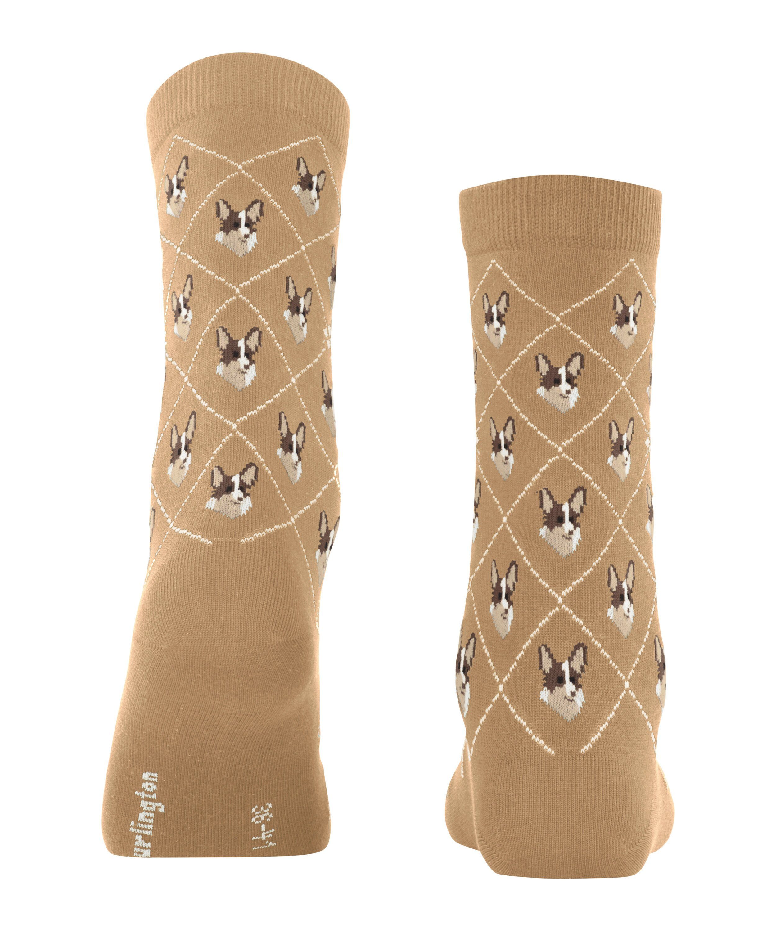 Burlington (4670) toffee Corgi (1-Paar) Socken