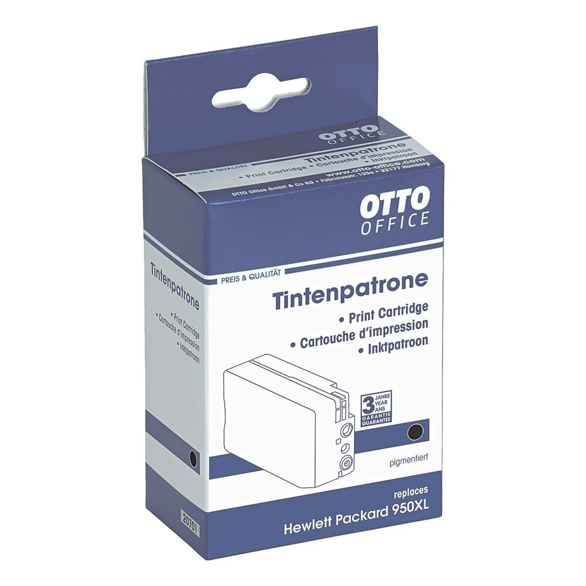 Otto Office CN045AE Tintenpatrone (ersetzt HP »CN045AE«, Nr. 950XL)