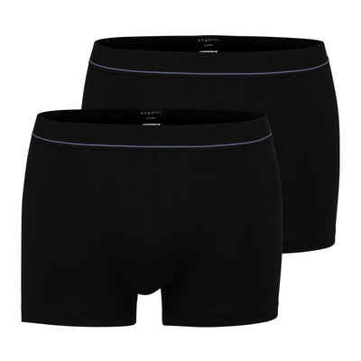 bugatti Боксерські чоловічі труси, боксерки BUGATTI Herren Pants schwarz uni 2er Pack (2-St)