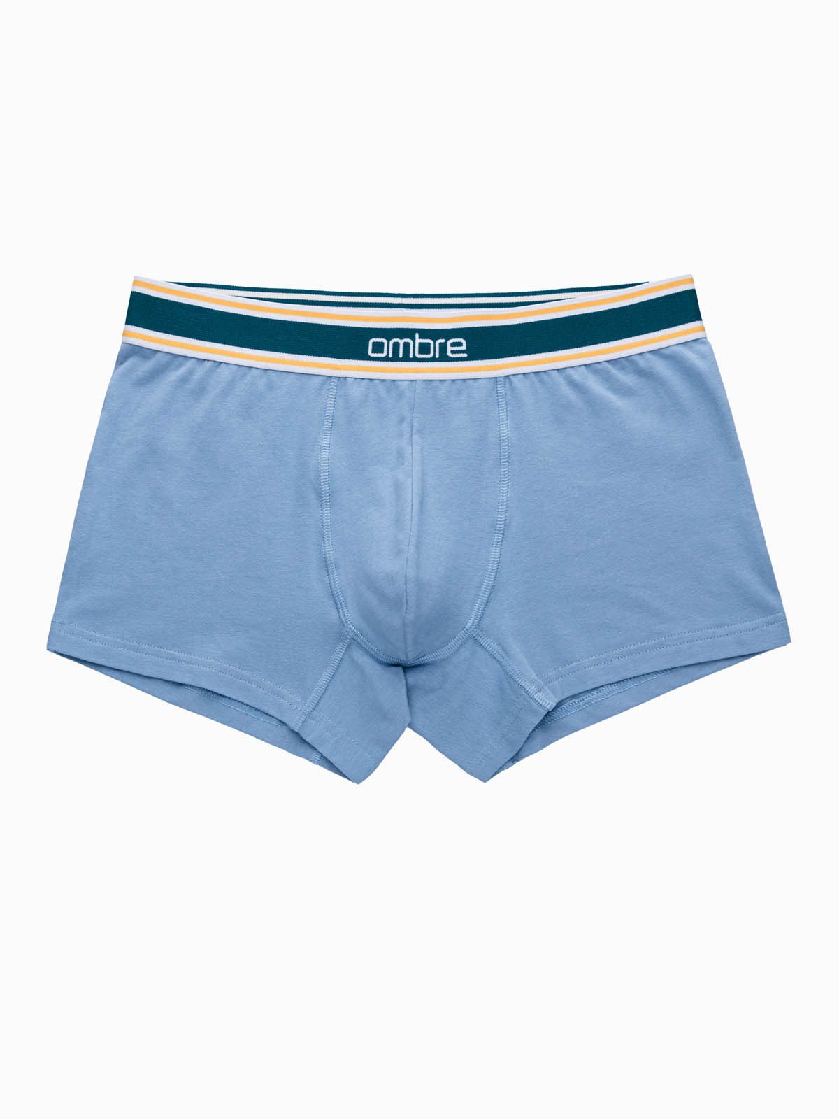 OMBRE Boxer 3er-Pack klassische Herren-Boxershorts mit dekorativem Bund
