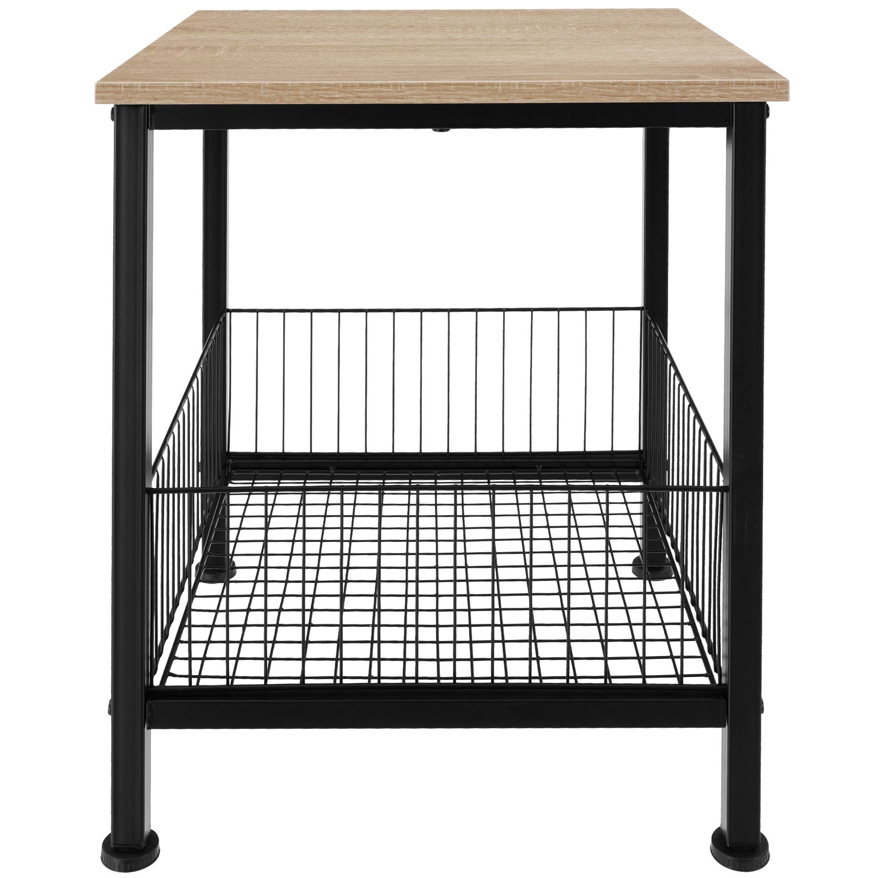 tectake Beistelltisch Couchtisch Grimsby 40x40x55,5cm (1-St., günstig online kaufen