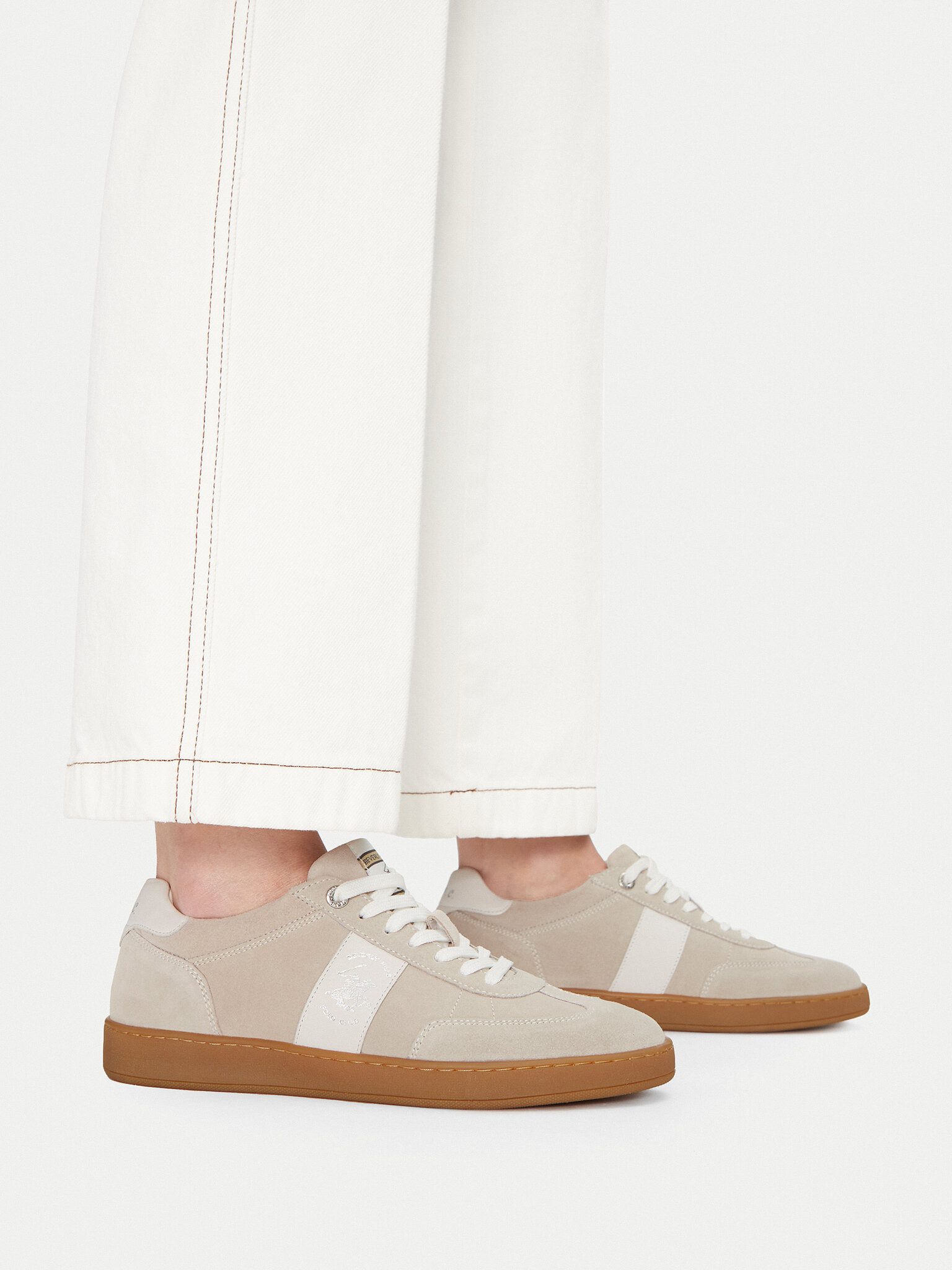 BEVERLY HILLS POLO CLUB Beverly Hills Polo Club Damen-Sneakers Beige WI44-VOUN-01 Sneaker