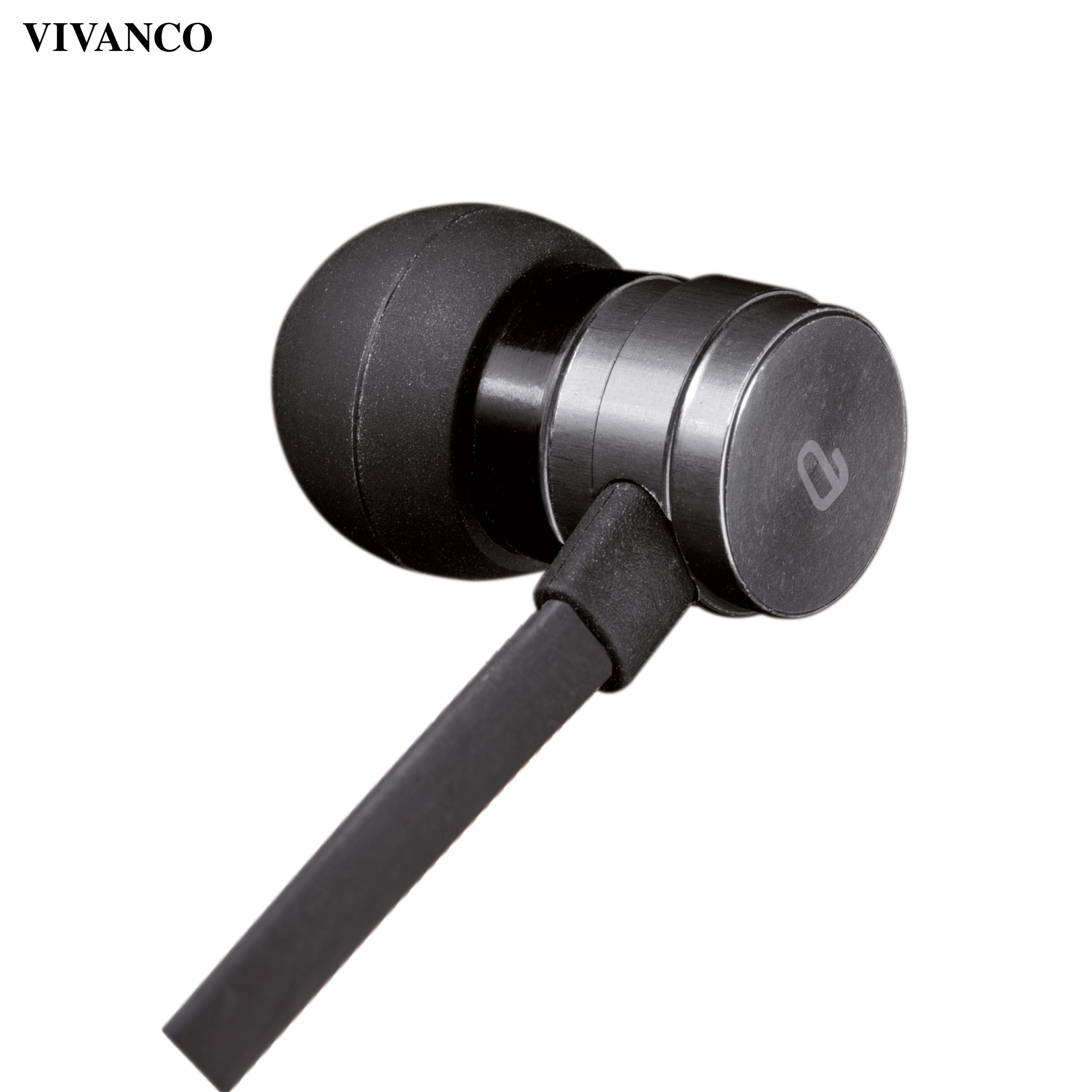 Vivanco Kopfhörer (Tragbares Ladecase, Gute Qualität und ausgewogener Klang, 1 Stunde)