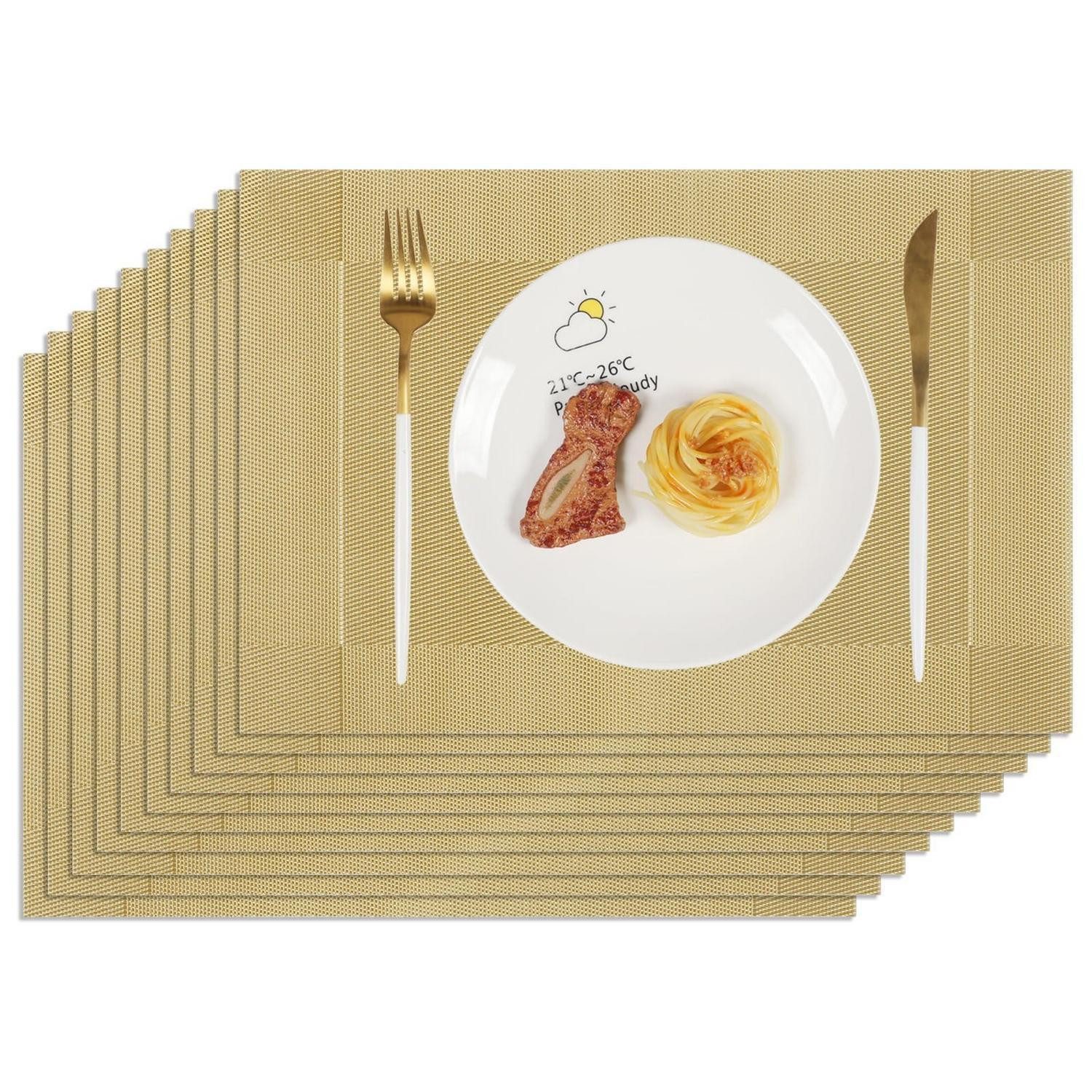 LuxusKollektion Platzset Platzsets Weihnachten 10er Set
