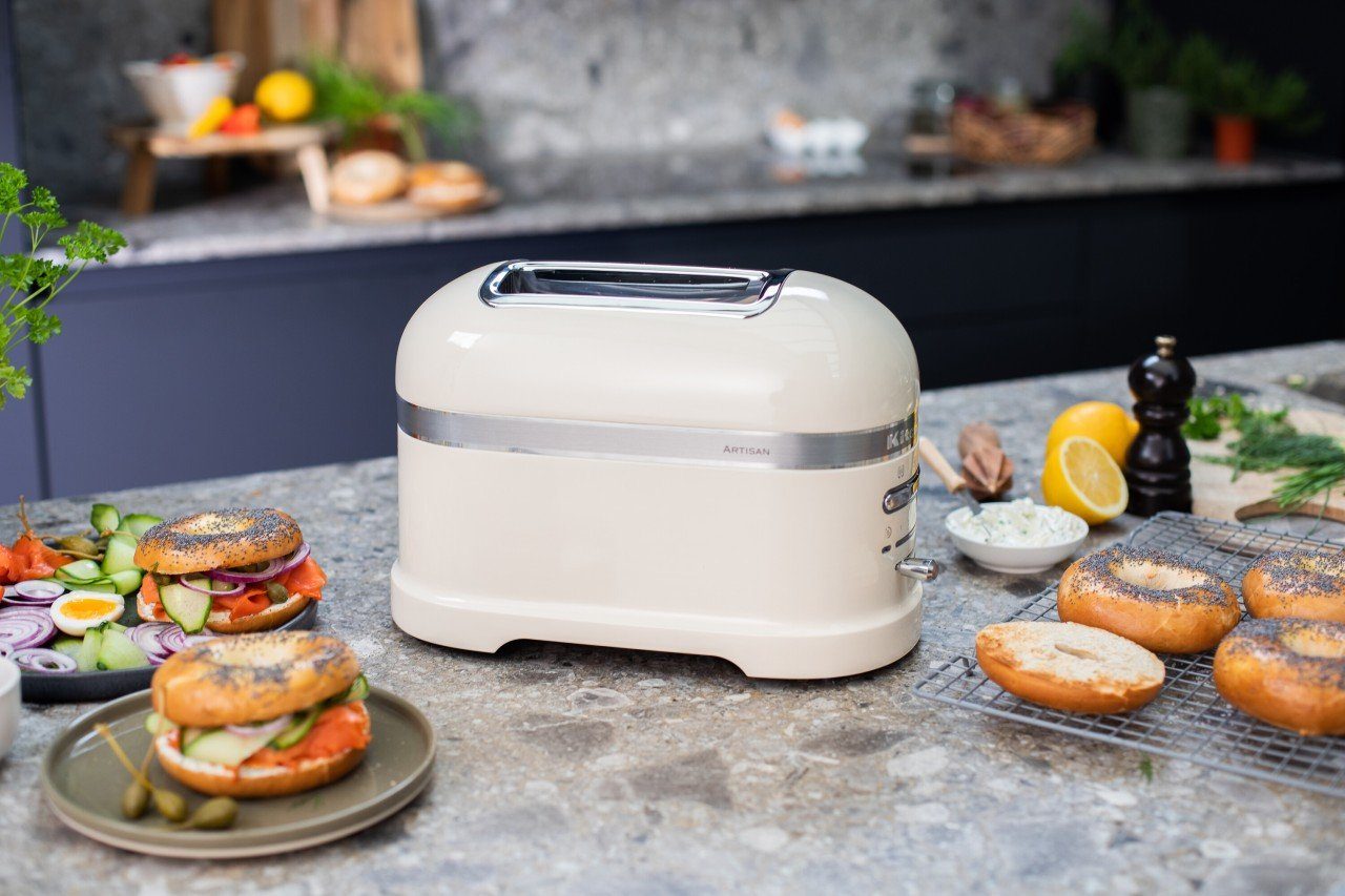 KitchenAid Toaster KitchenAid Paket 2, 2-Scheiben Toaster Artisan 5KMT2204