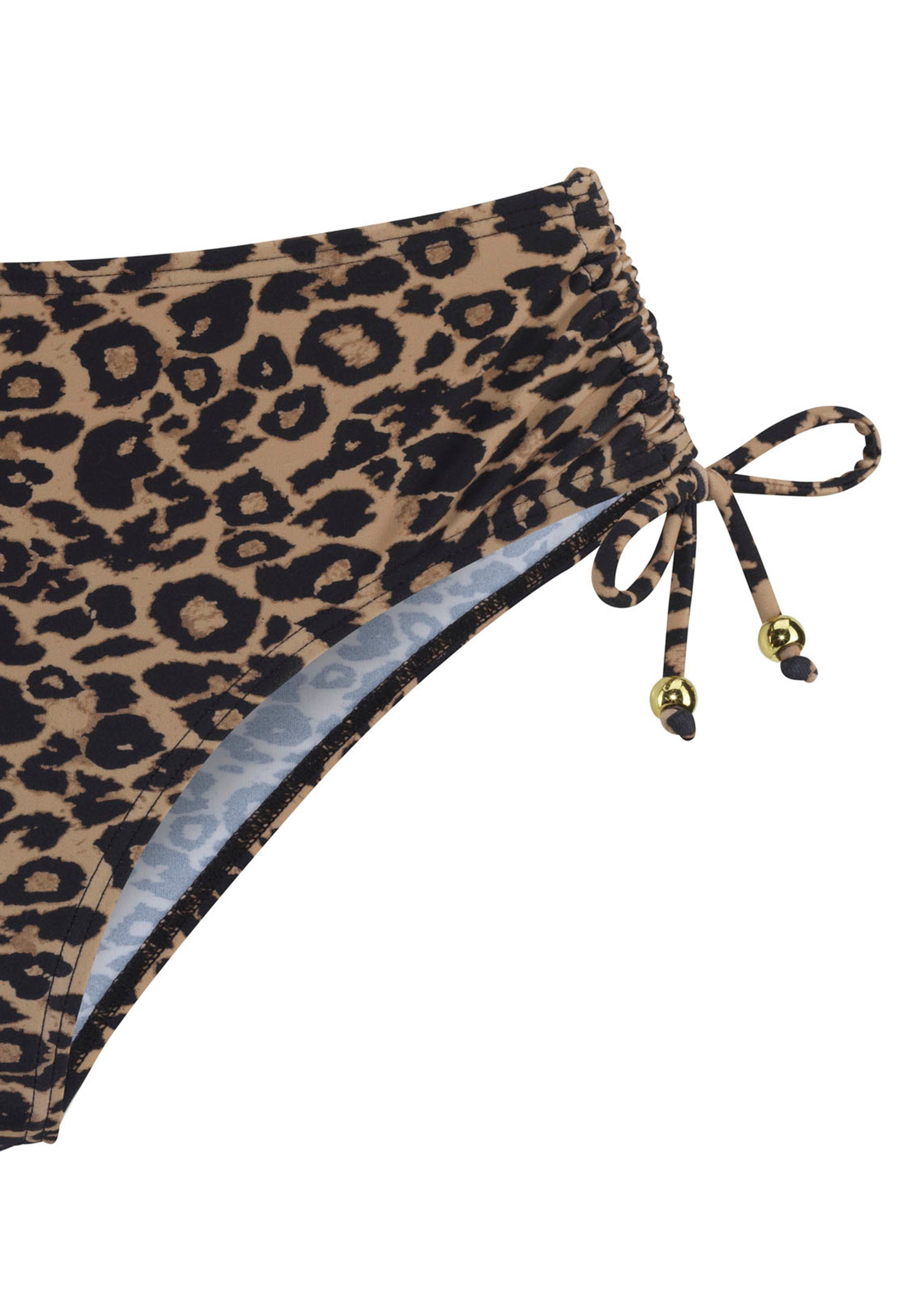 Vivance Bikini-Hose Thora in modischem Leo-Print