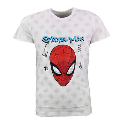 MARVEL Print-Shirt Marvel Spiderman T-Shirt Kurzarm Kinder Jungen Shirt Gr. 104 bis 134