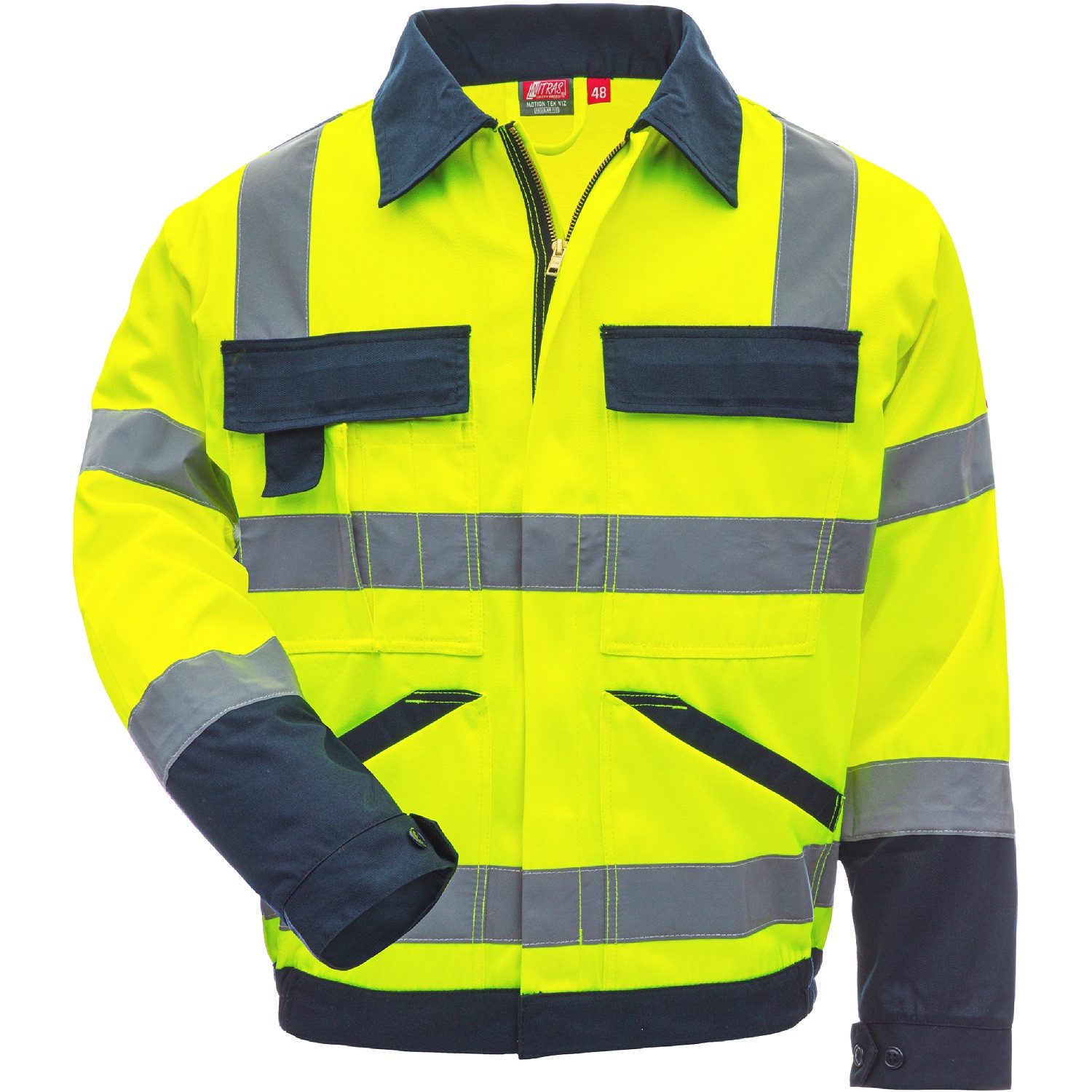 Arbeitsjacke Warnschutz Arbeitsjacke "MOTION TEX VIZ"