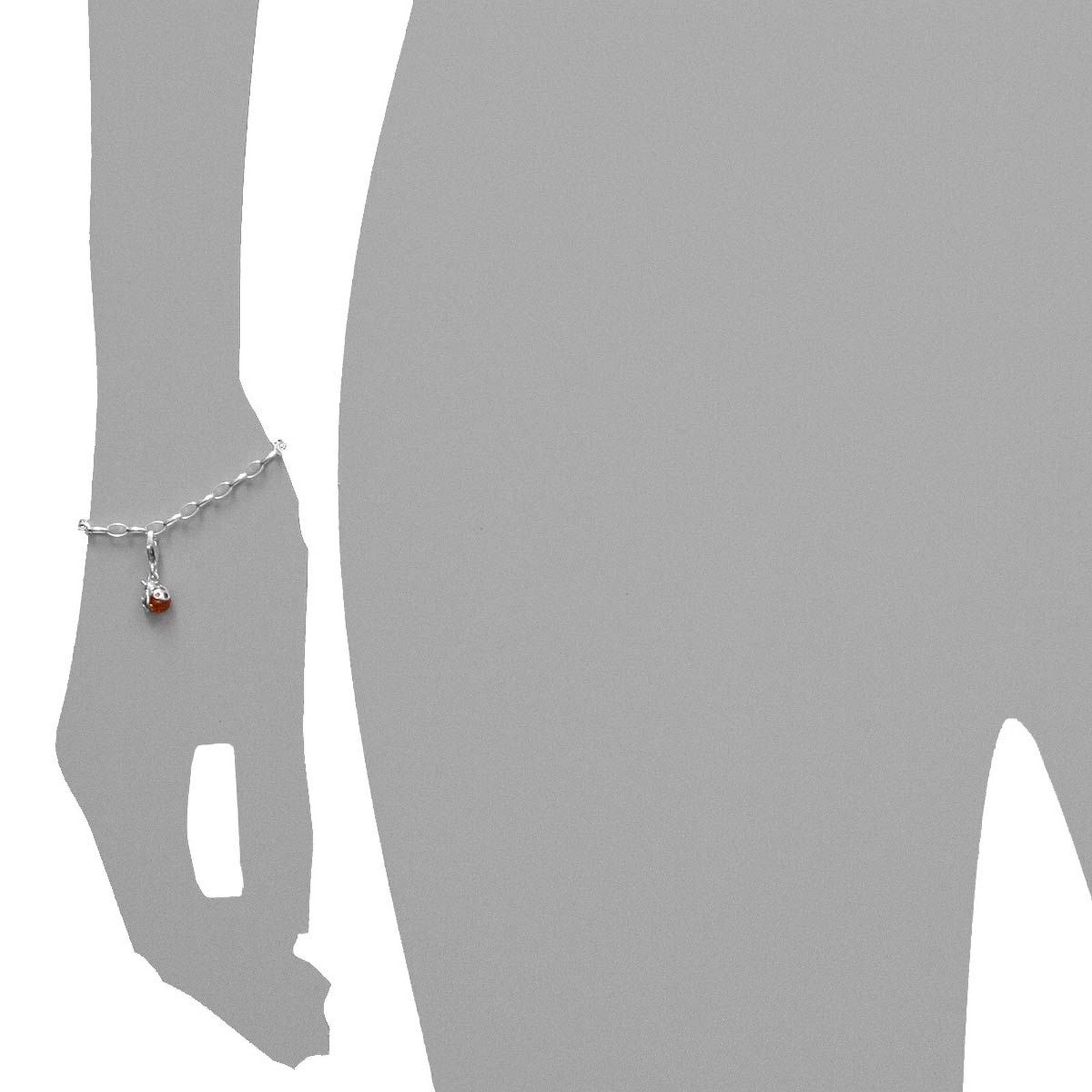 OSTSEE-SCHMUCK Kettenanhänger Ostsee-Schmuck Charm-Einhänger Marienkäfer (1 günstig online kaufen