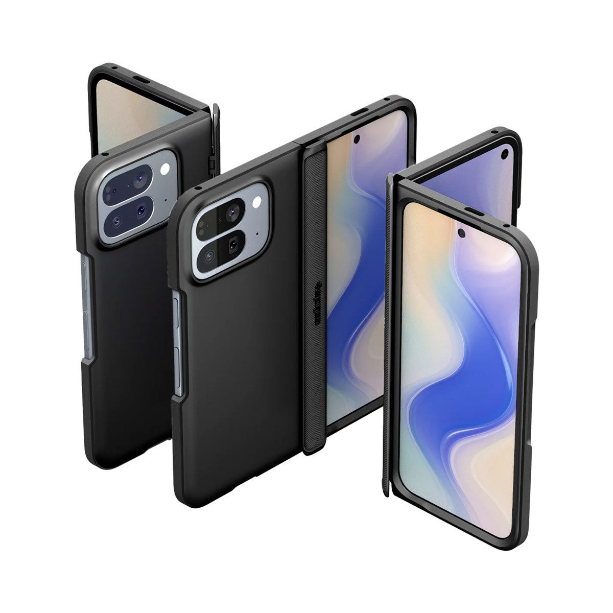 Spigen Backcover Spigen Slim Armor Pro MagFit Backcover Google Pixel 10 Pro Fold - Schw