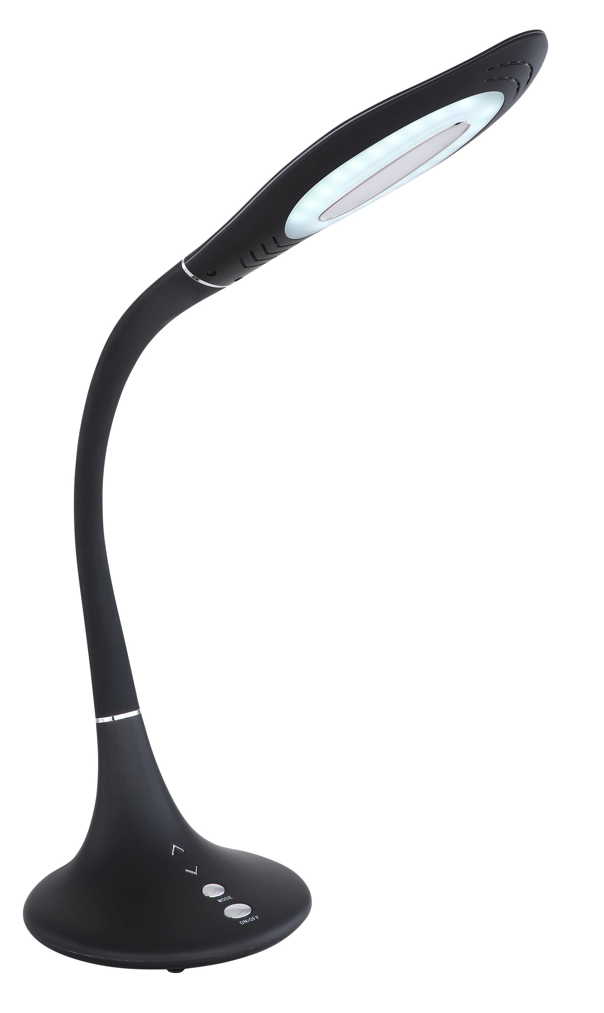 GLOBO LIGHTING LED Tischleuchte PATTAYA, Dimmfunktion, mehrere Helligkeitsstufen, LED fest integriert, warmweiß - kaltweiß, Schreibtischlampe, Tischlampe, Büro, Arbeitszimmer