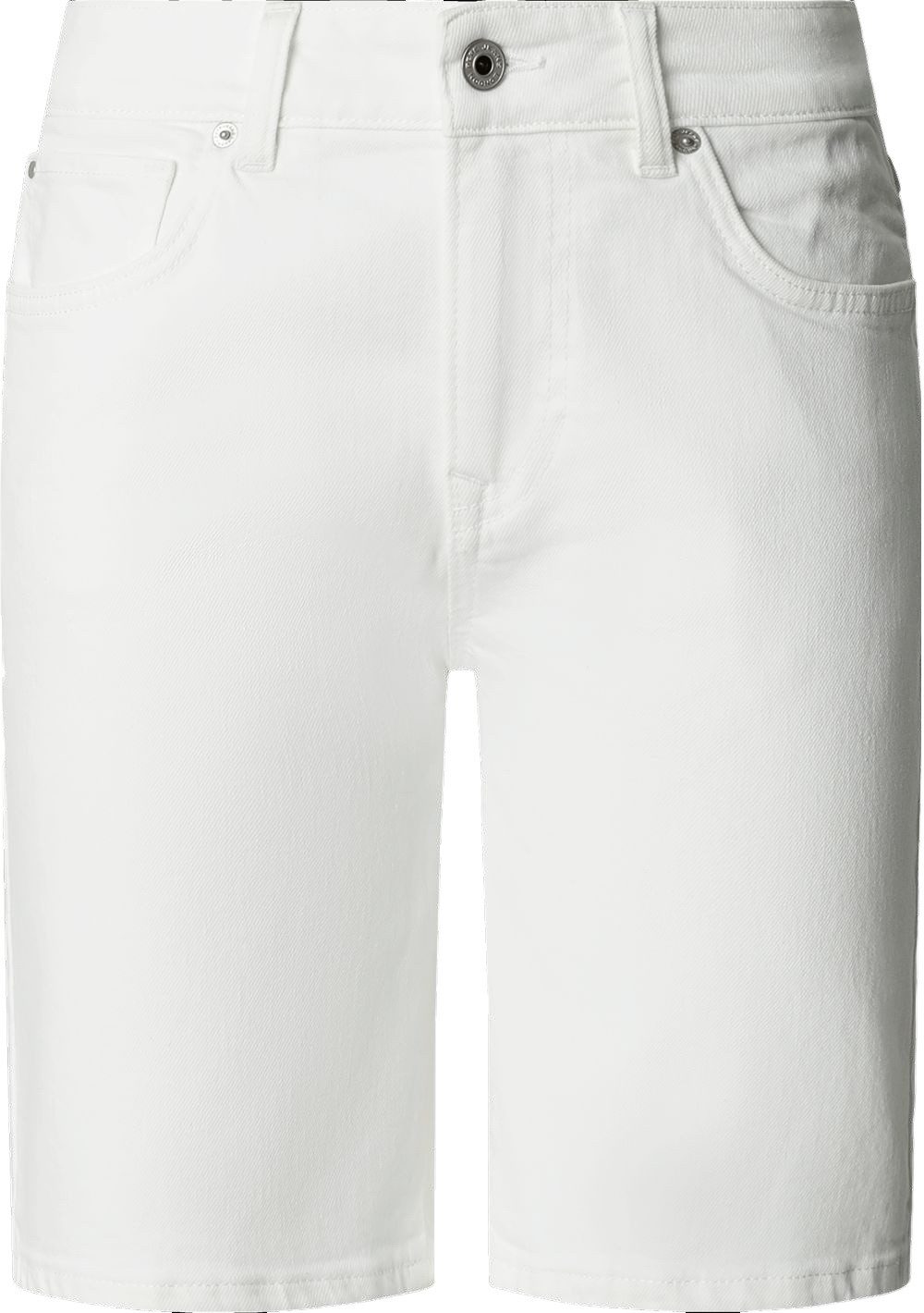 Pepe Jeans Jeansshorts FITTED SHORT MW POPPY aus Baumwollmix