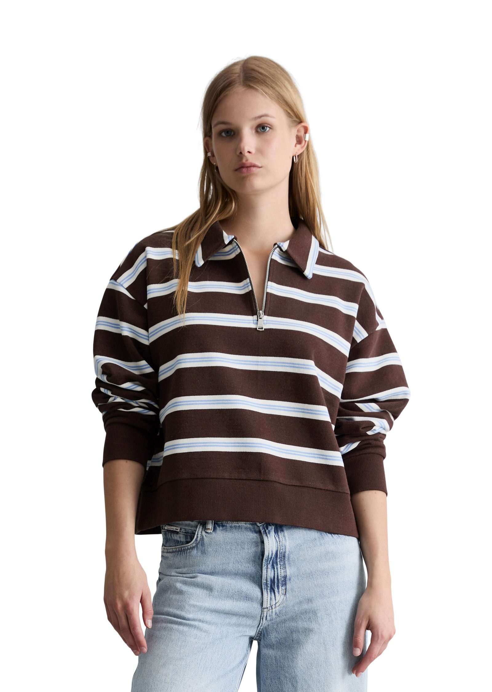 Marc O'Polo DENIM Sweatshirt aus Bio-Baumwolle