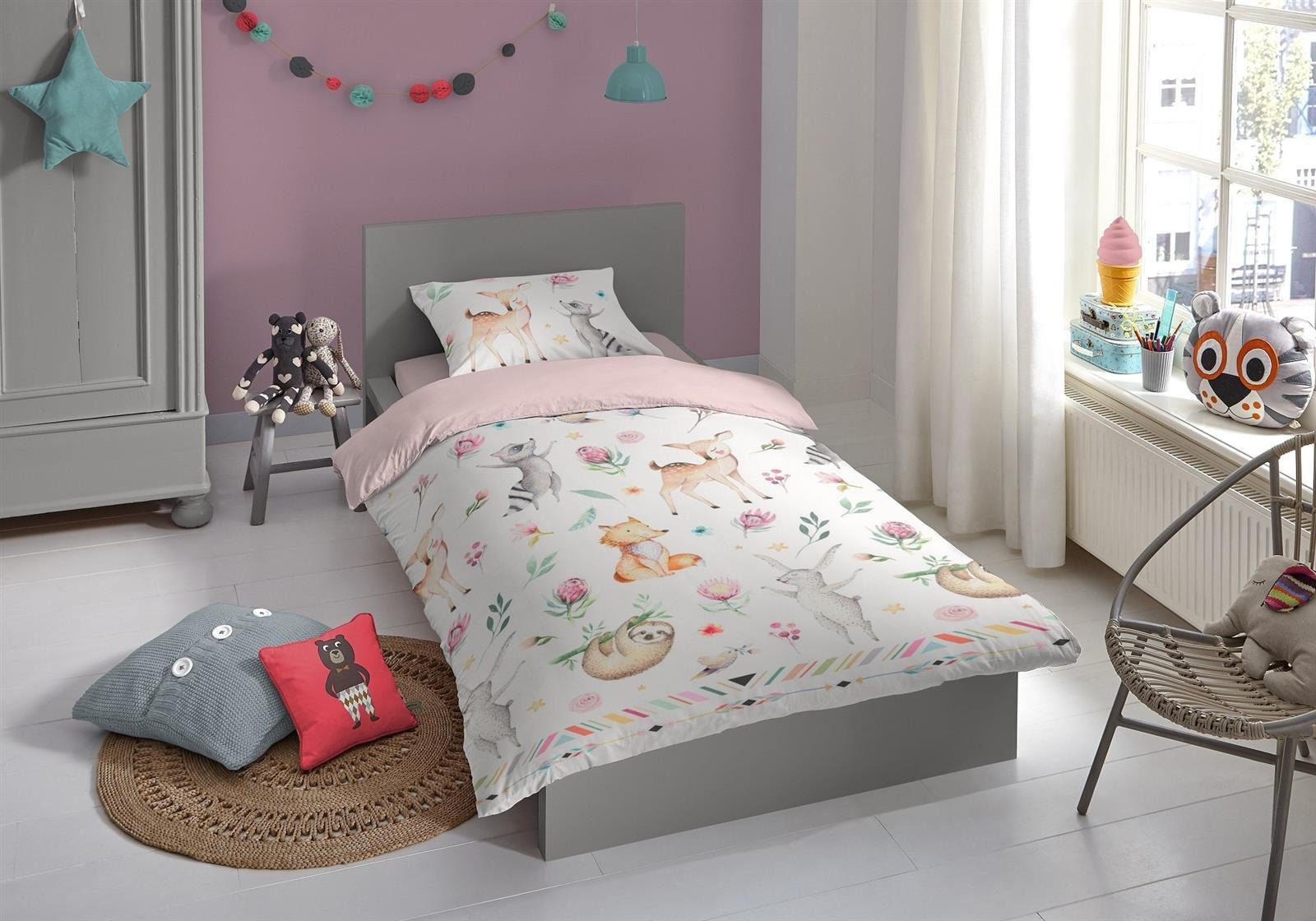 good morning Kinderbettwäsche Good Morning Kinder Bettwäsche 135x200 Dance günstig online kaufen