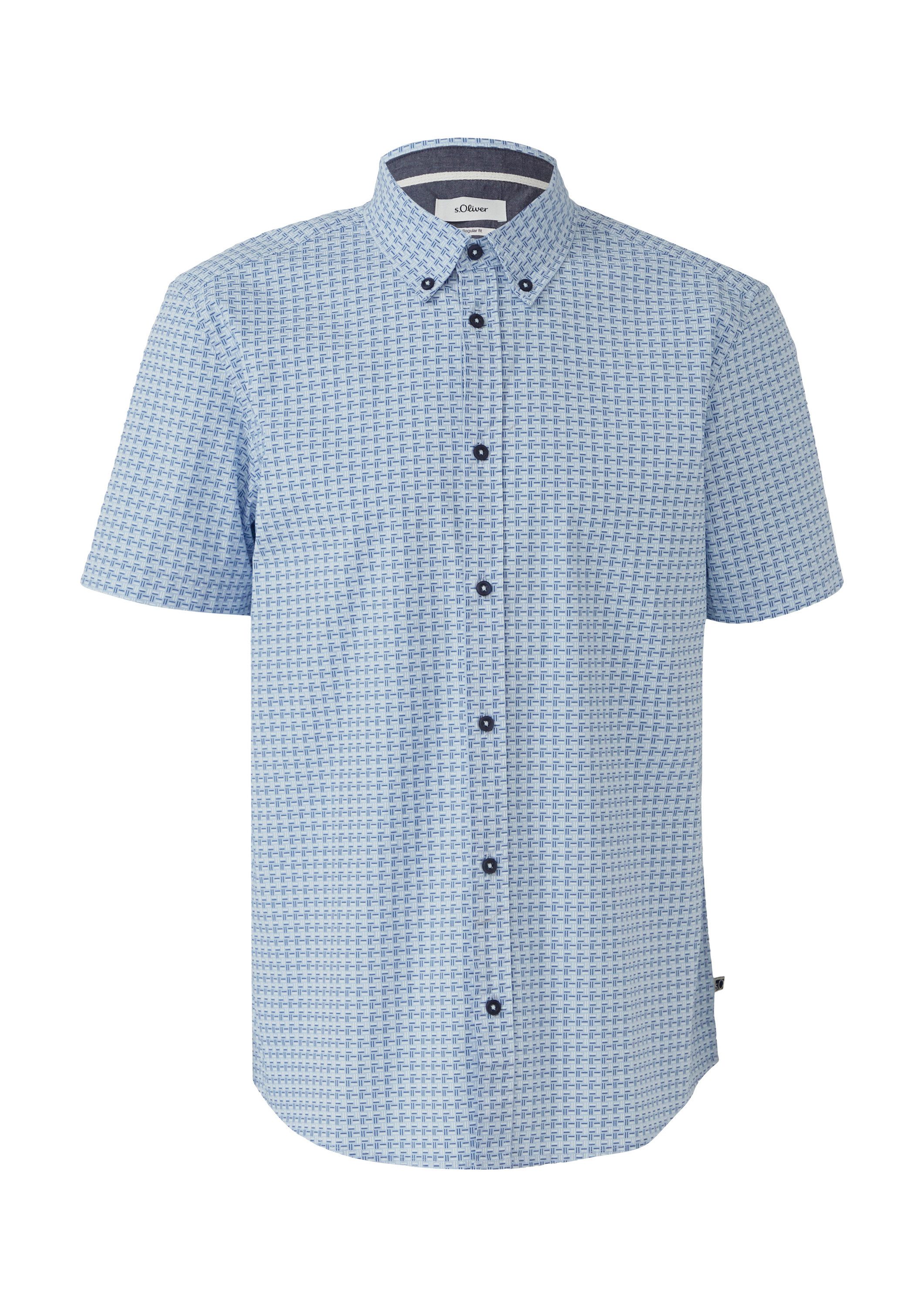 s.Oliver Kurzarmhemd Hemd (1-tlg) günstig online kaufen