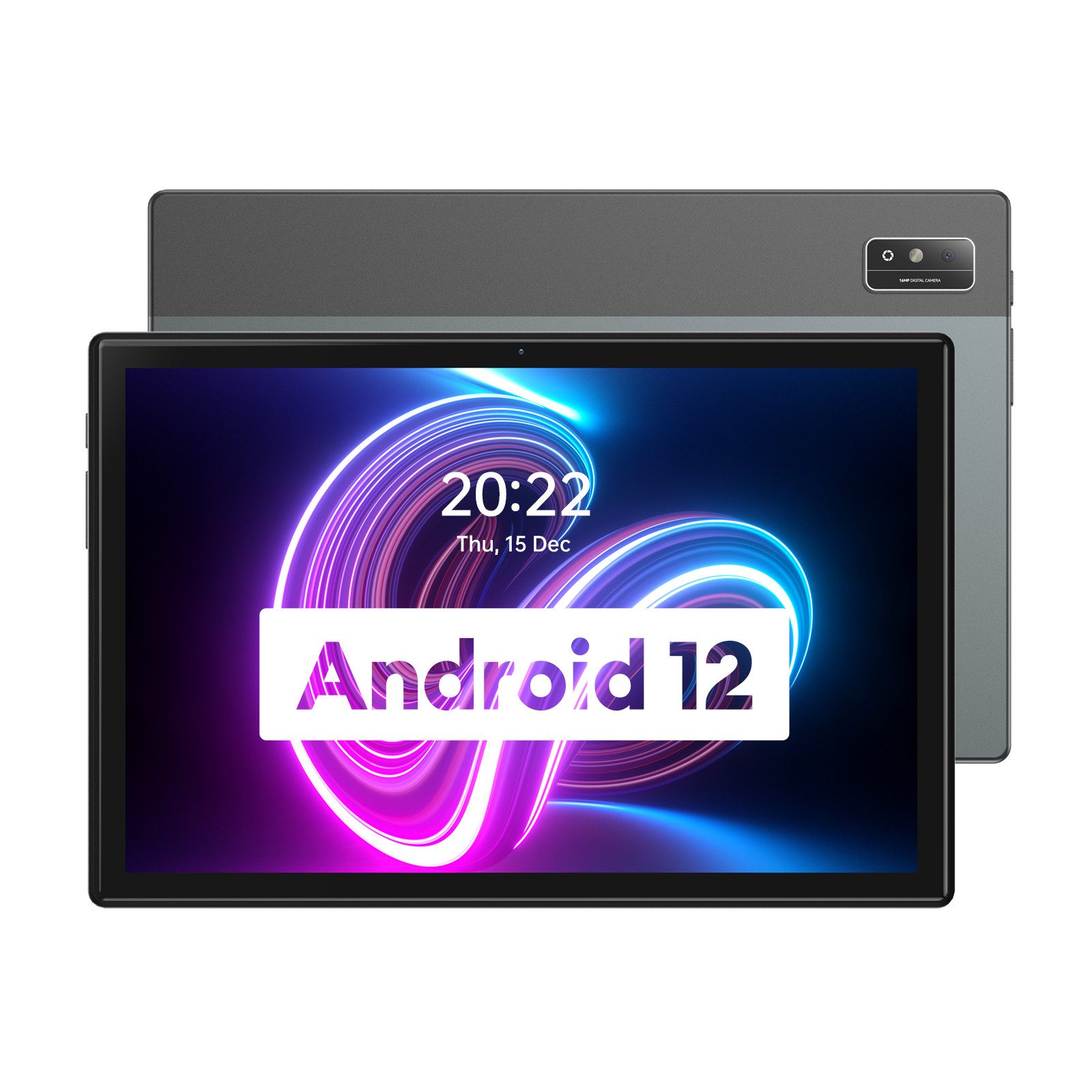 Ulife Headwolf, Wpad3, 6GB RAM, 128GB ROM Tablet (10", Android 12, 5G, 7700mAh Akku, 8MP+16MP, Bluetooth 5.0, OTG)