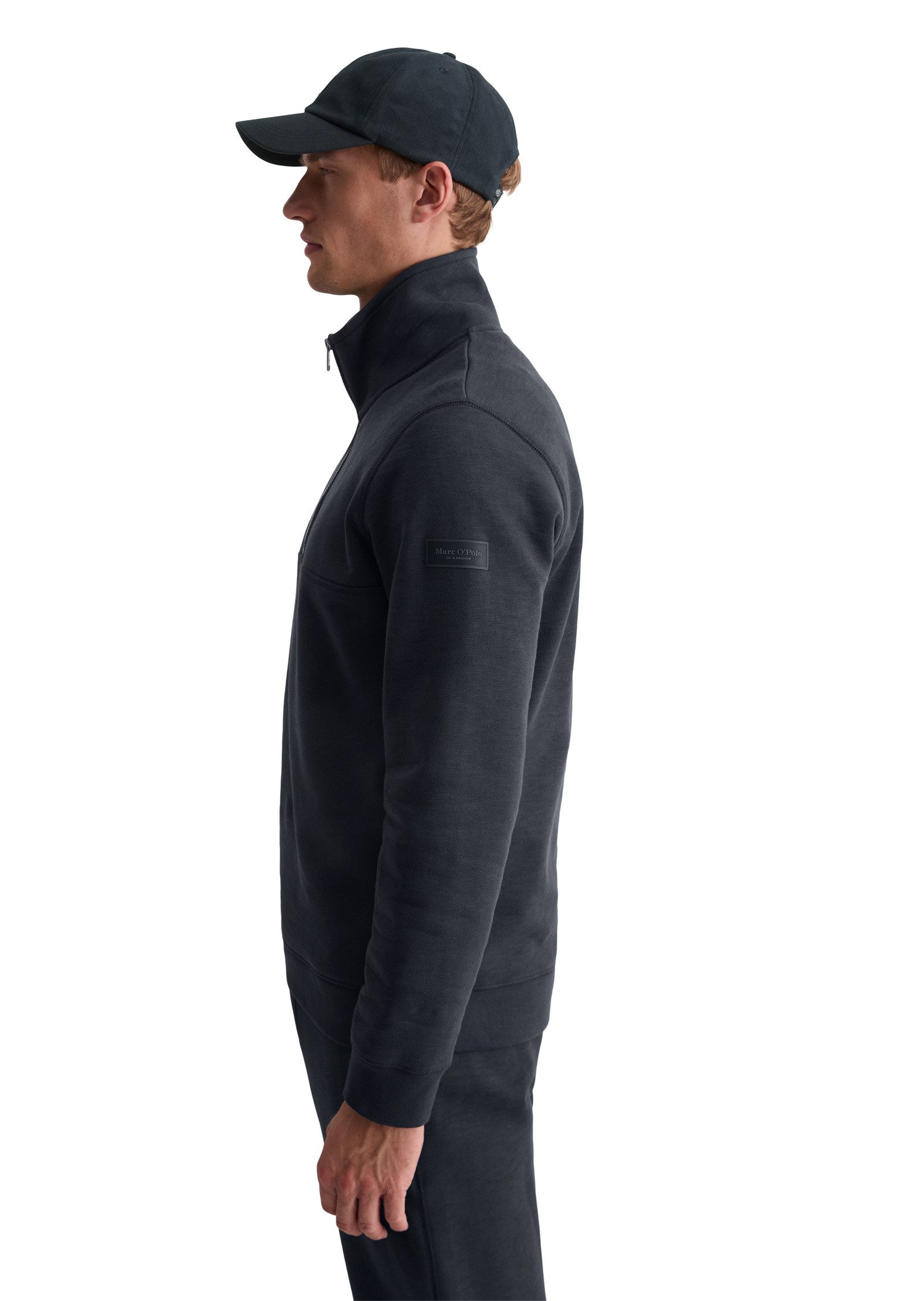 Marc O'Polo Sweatshirt aus weicher Bio-Baumwolle günstig online kaufen