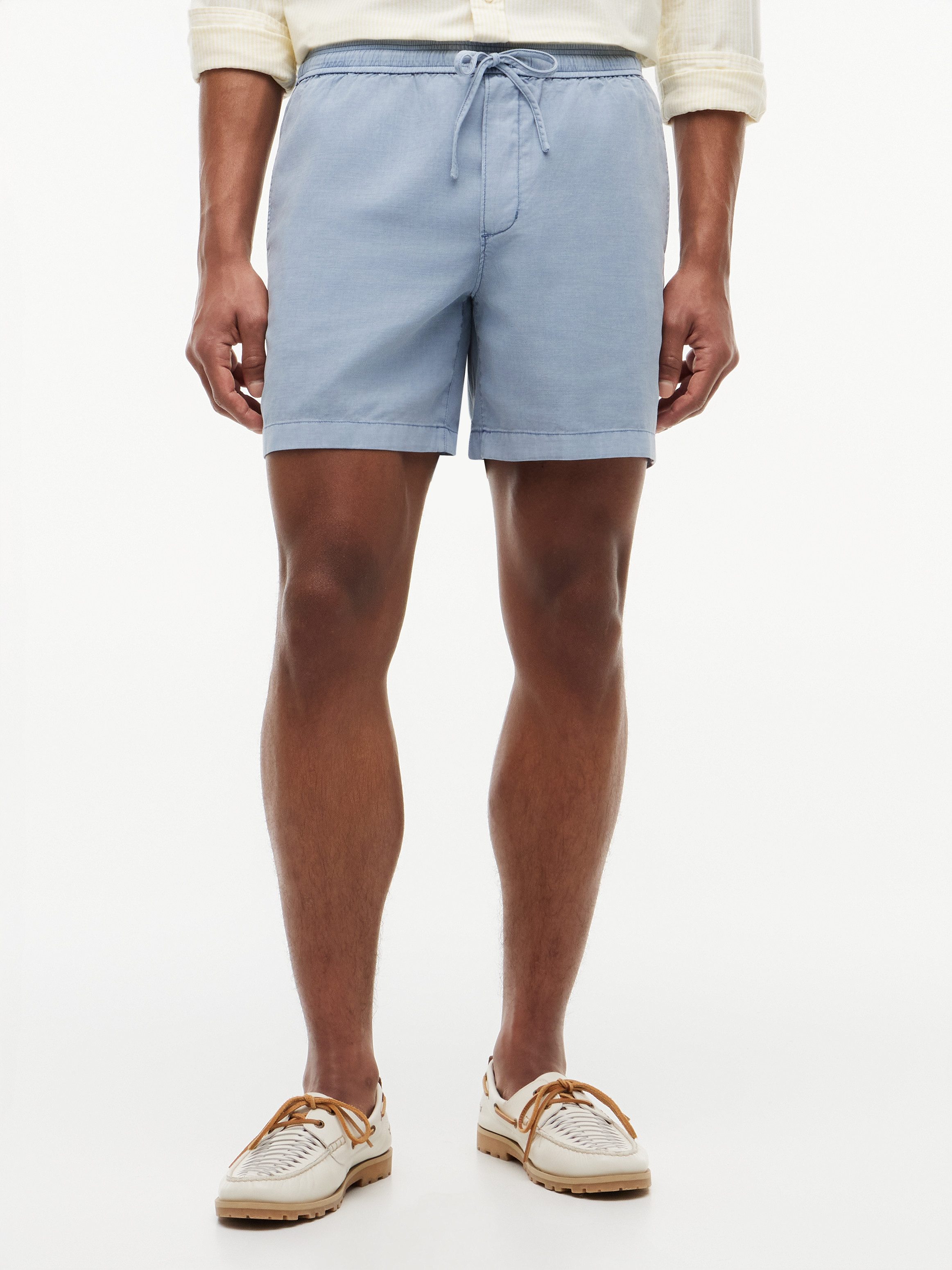 Tommy Hilfiger Shorts DOVER 6" PO CO LYOCELL GMD gewaschen, mit 15 cm Schrittlänge elastischer Bund