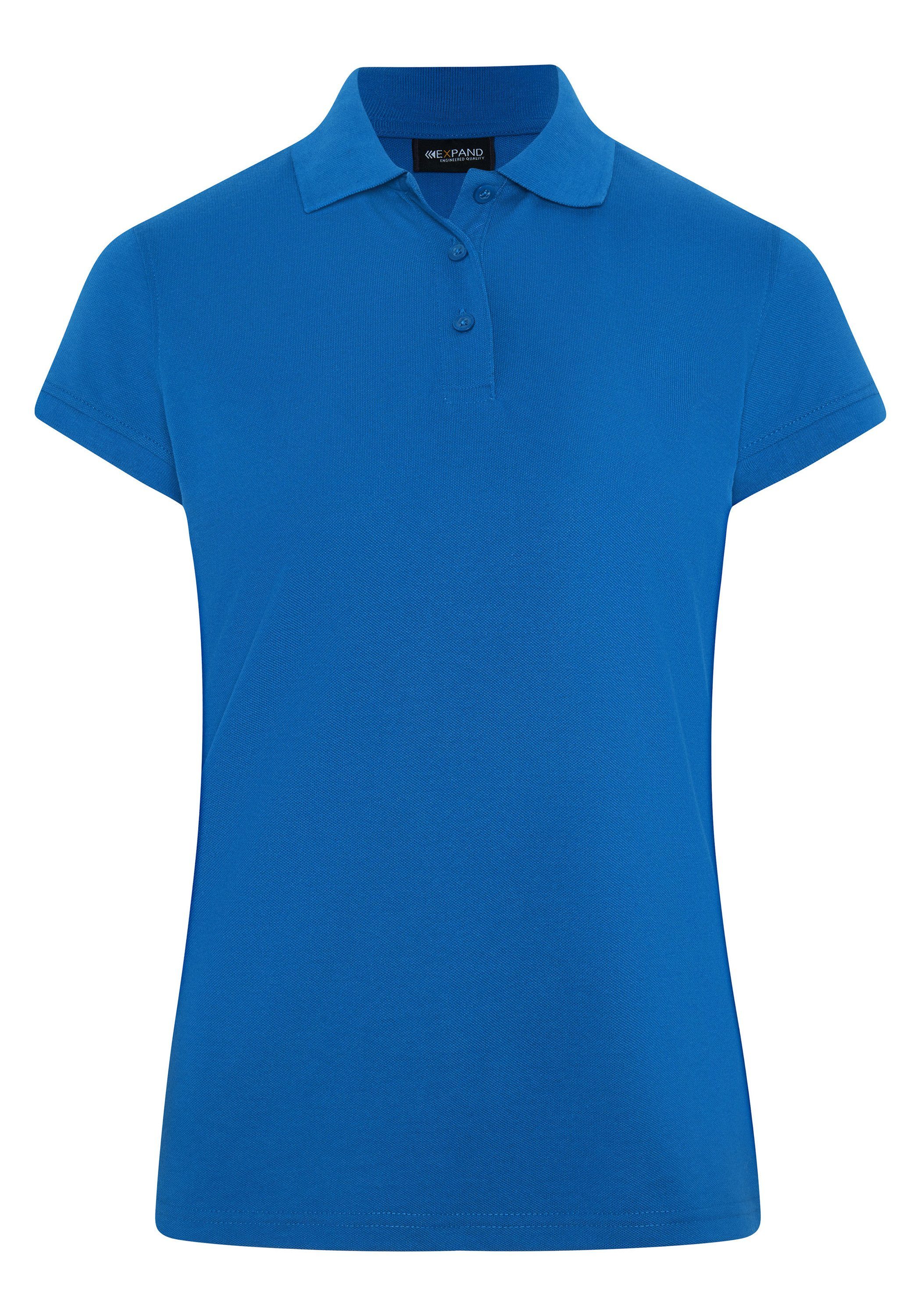 Expand Poloshirt aus strapazierfähigem Material royal blau