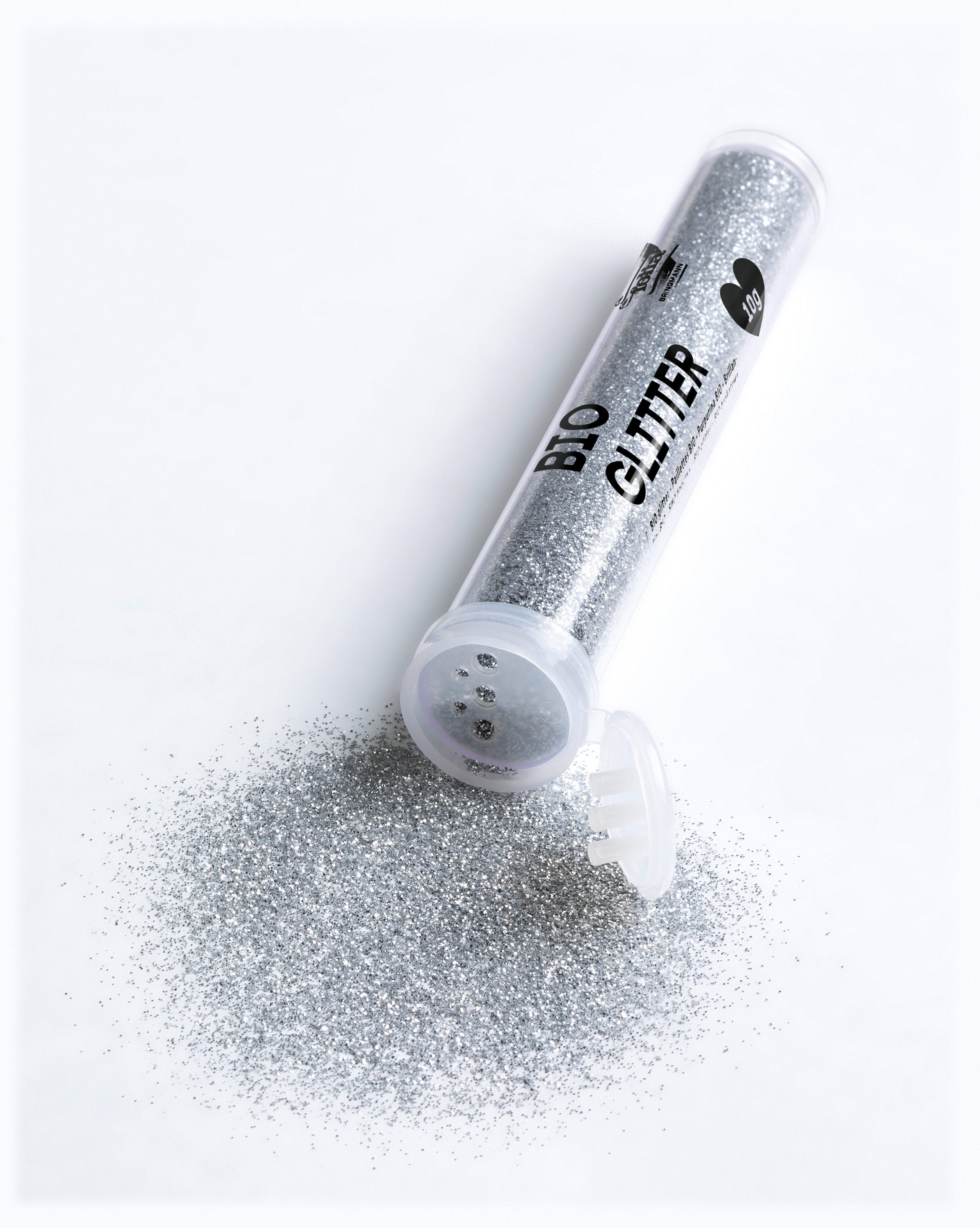 Folia Streudeko Bio-Glitter Bunte Farbauswahl, 100g