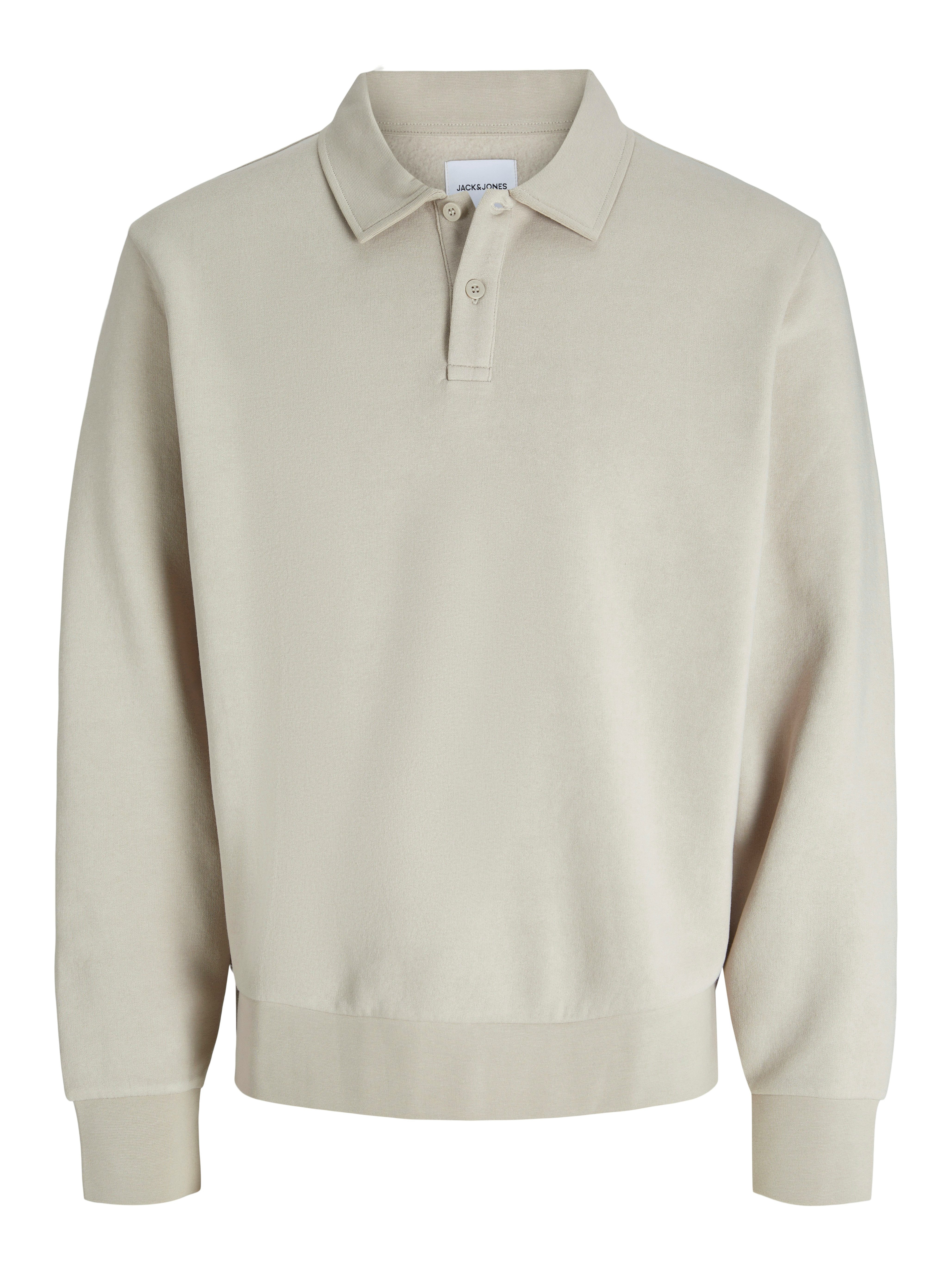 Sweatshirt JJEBRADLEY SWEAT POLO NOOS