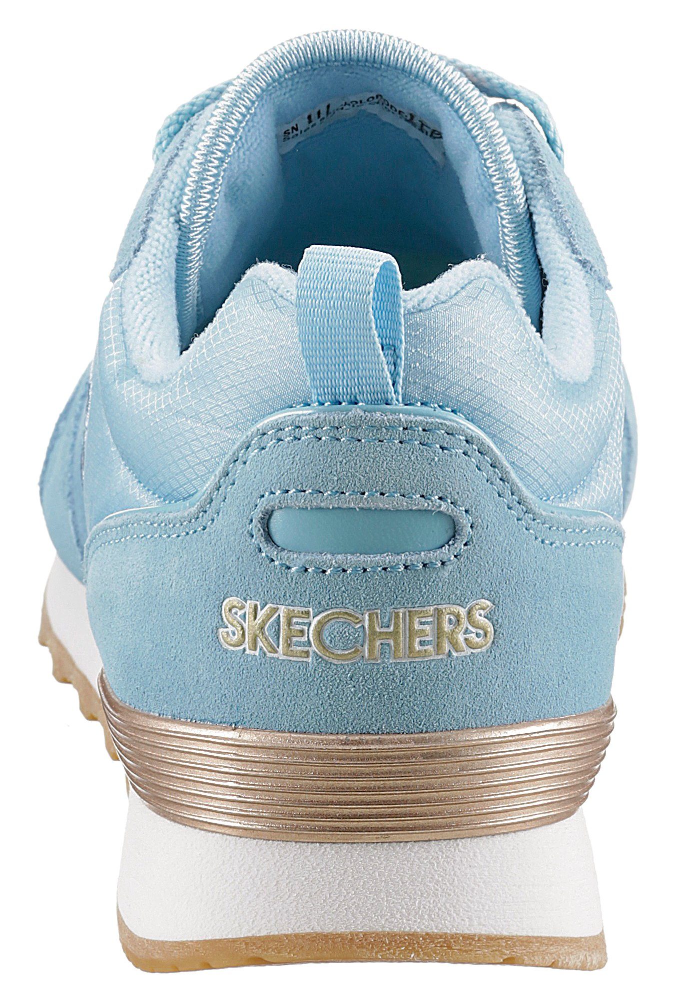 Ausstattung Air-Cooled Memory komfortabler GURL hellblau 85 Foam mit GOLDN - Sneaker OG Skechers