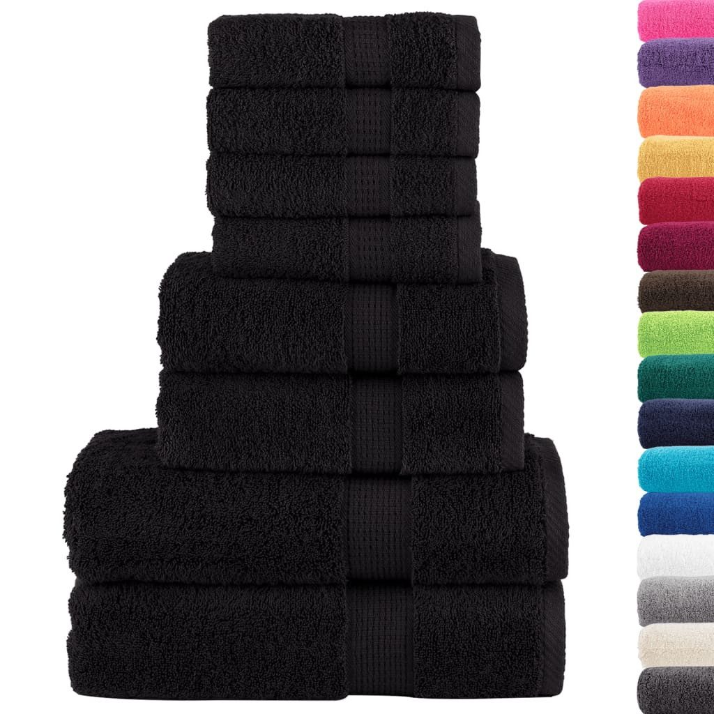 vidaXL Handtuch 8 tlg. Premium-Handtuch-Set SOLUND günstig online kaufen