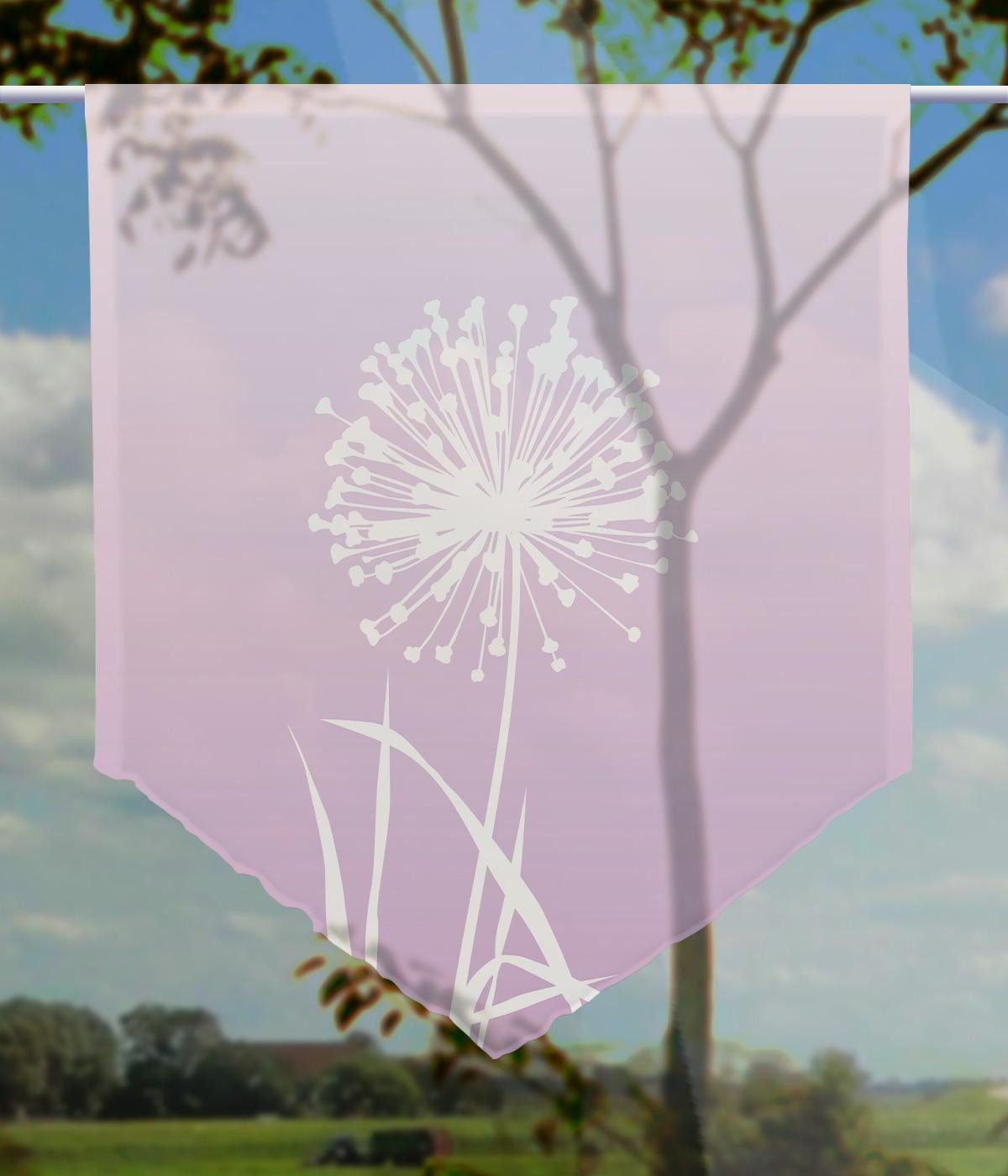 gardinen-for-life Scheibengardine Allium 24 flieder - günstig online kaufen