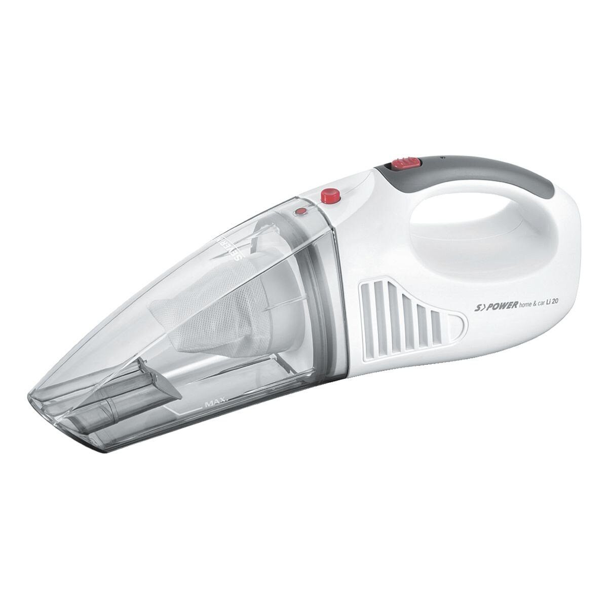 Severin Akku-Handstaubsauger S'POWER® home & car Li 20, 3-in-1, beutellos
