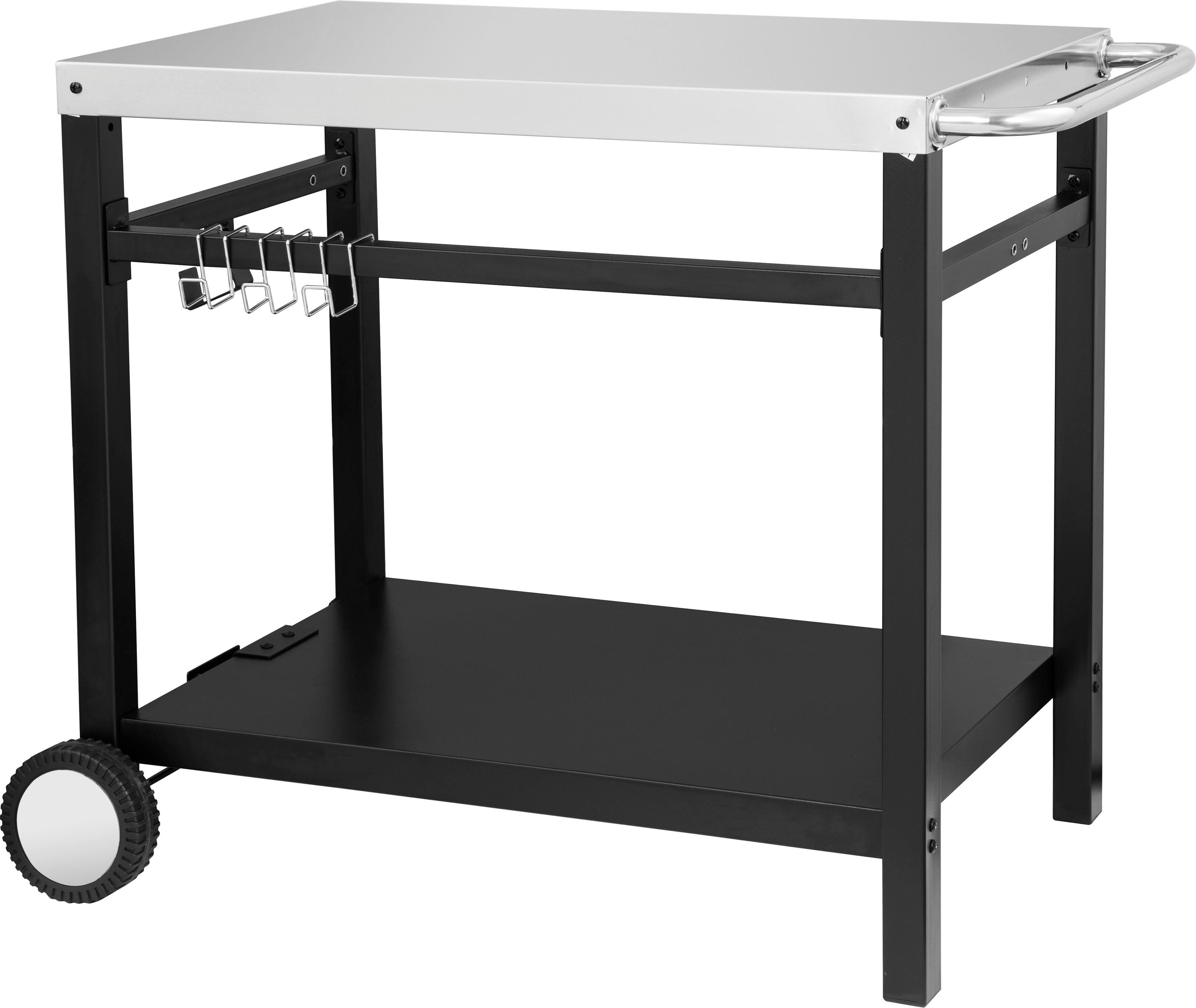 Echtes Produkt, limitierter Exklusivverkauf! JUSTUS Grillablagetisch Multi-Trolley