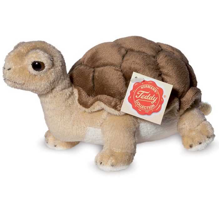 Teddy Hermann® Kuscheltier Schildkröte 20 cm zum Teil aus recyceltem Material