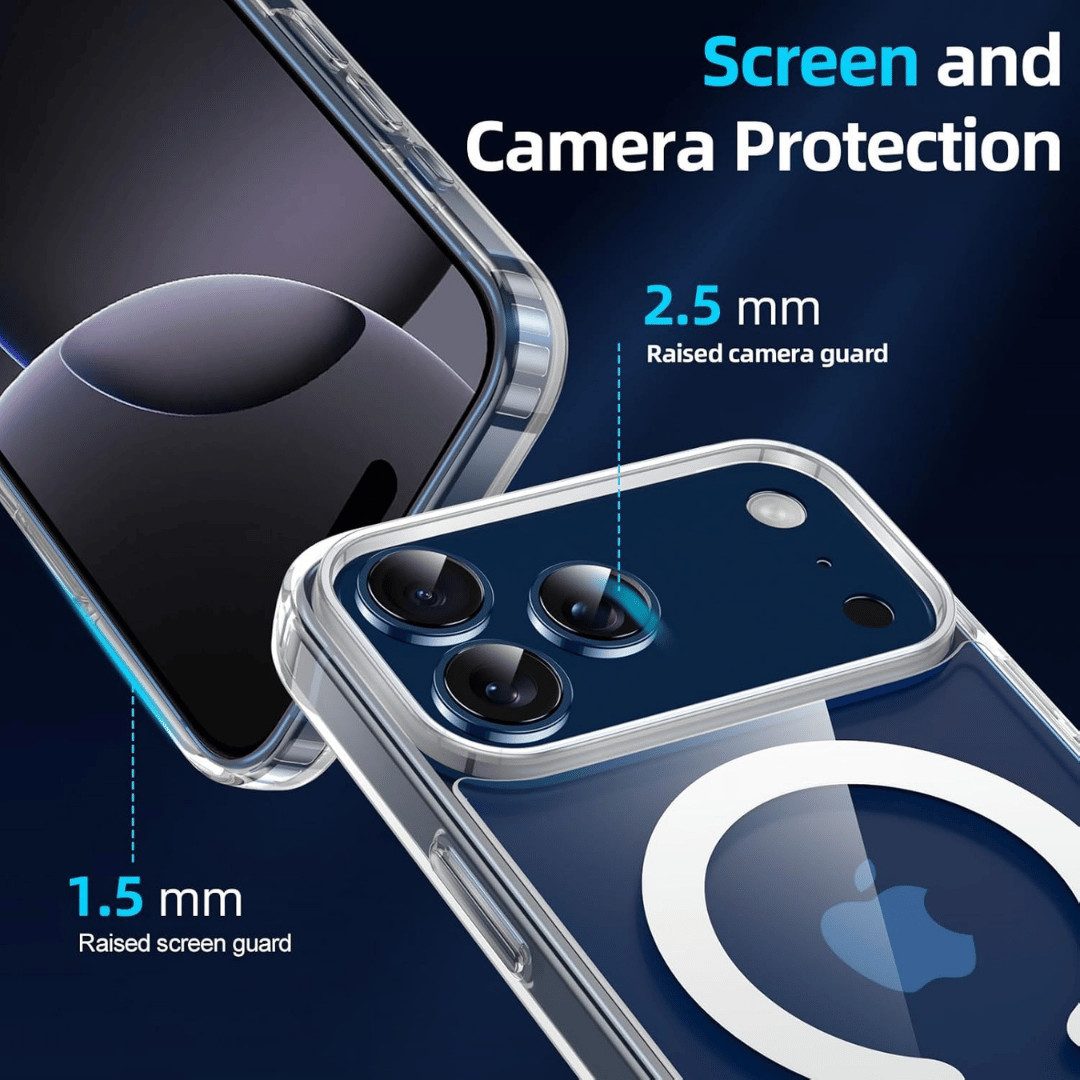 SmartUP Handyhülle + 2X Schutzglas für iPhone 17 Pro Max MagSafe Panzerglas Display Case 6,9 -Zoll, kompletter Rundumschutz – Bild 3 von 5