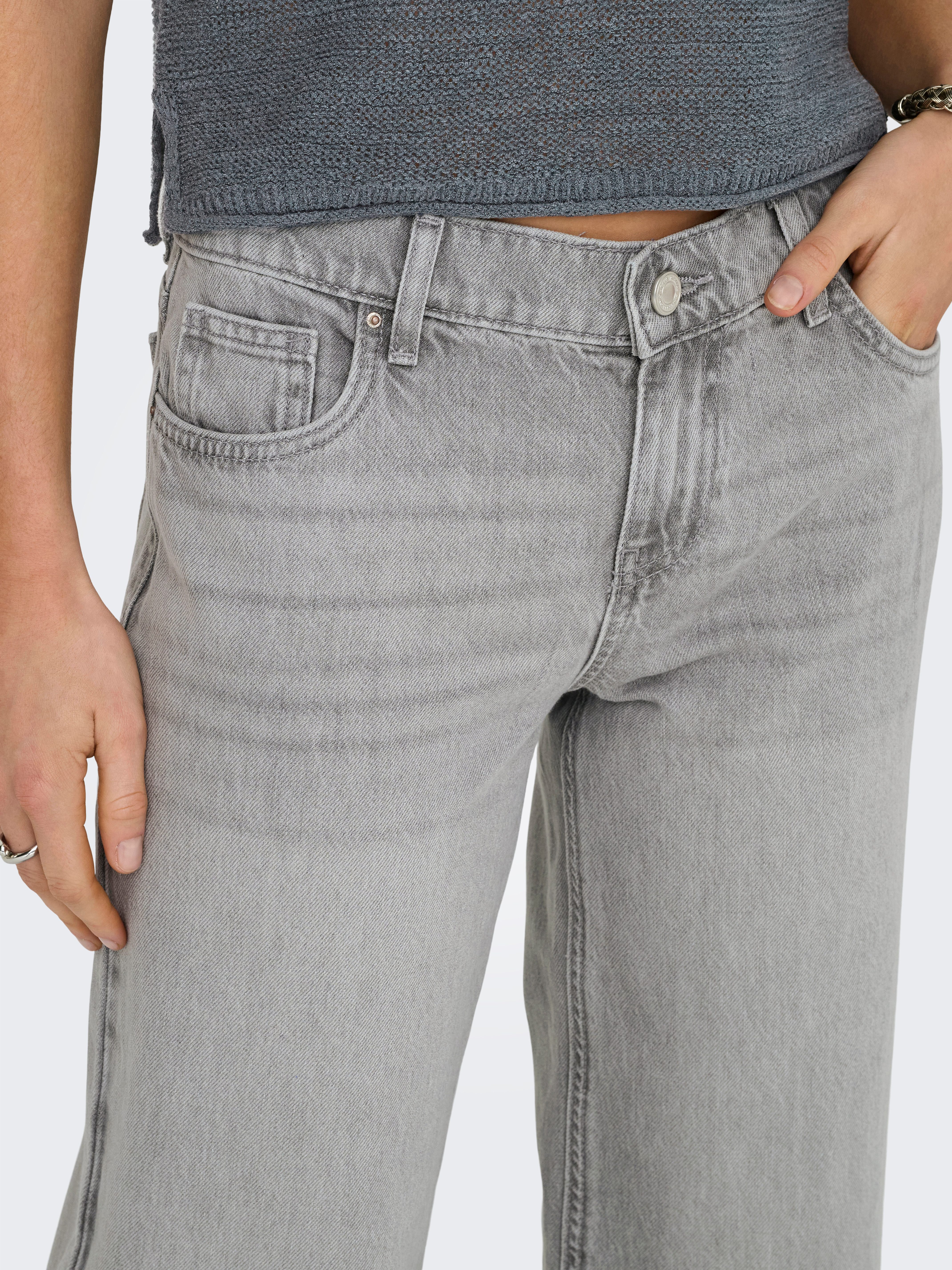 ONLY Low-rise-Jeans ONLBRENDA LOW WIDE DNM CRO117 NOOS