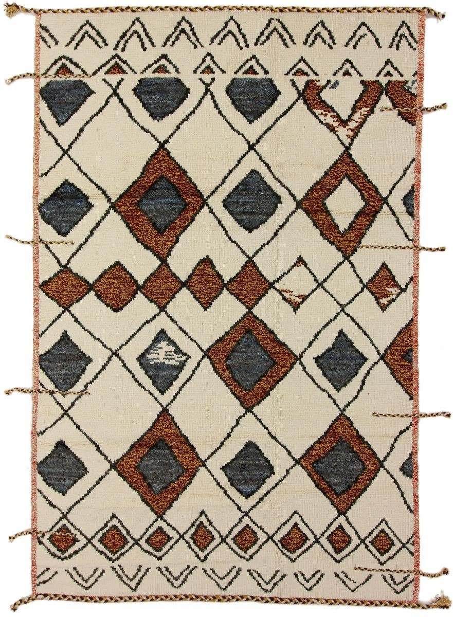 Orientteppich Berber Maroccan Design 181x275 Handgeknüpfter Moderner Orientteppich, Nain Trading, rechteckig, Höhe: 25 mm