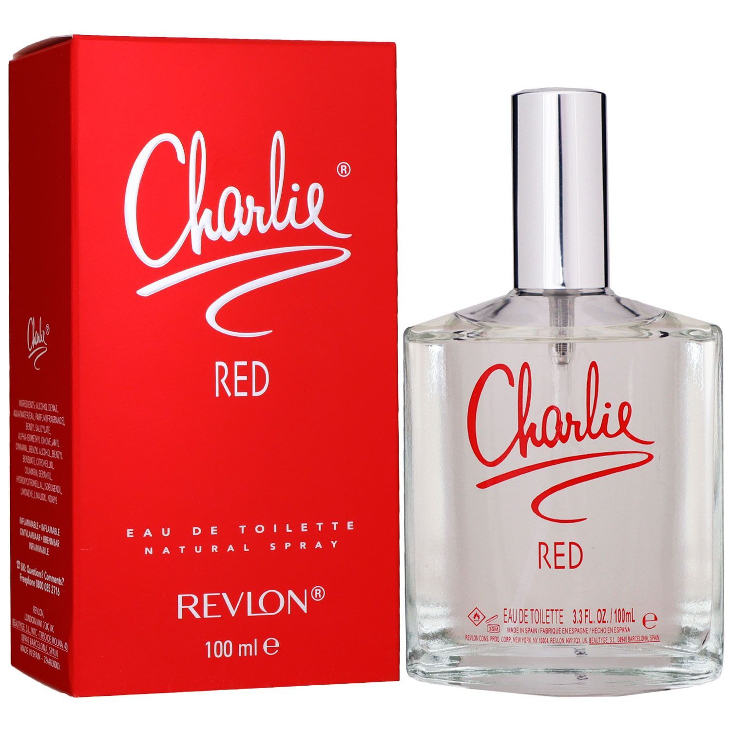Revlon Eau de Toilette Charlie Red 100 ml