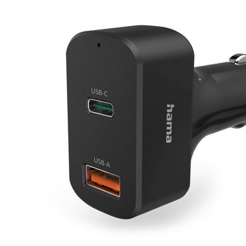 Hama Universal USB-C Kfz Notebook Netzteil schwarz, 5-20 V Eingangsspannung Notebook-Netzteil