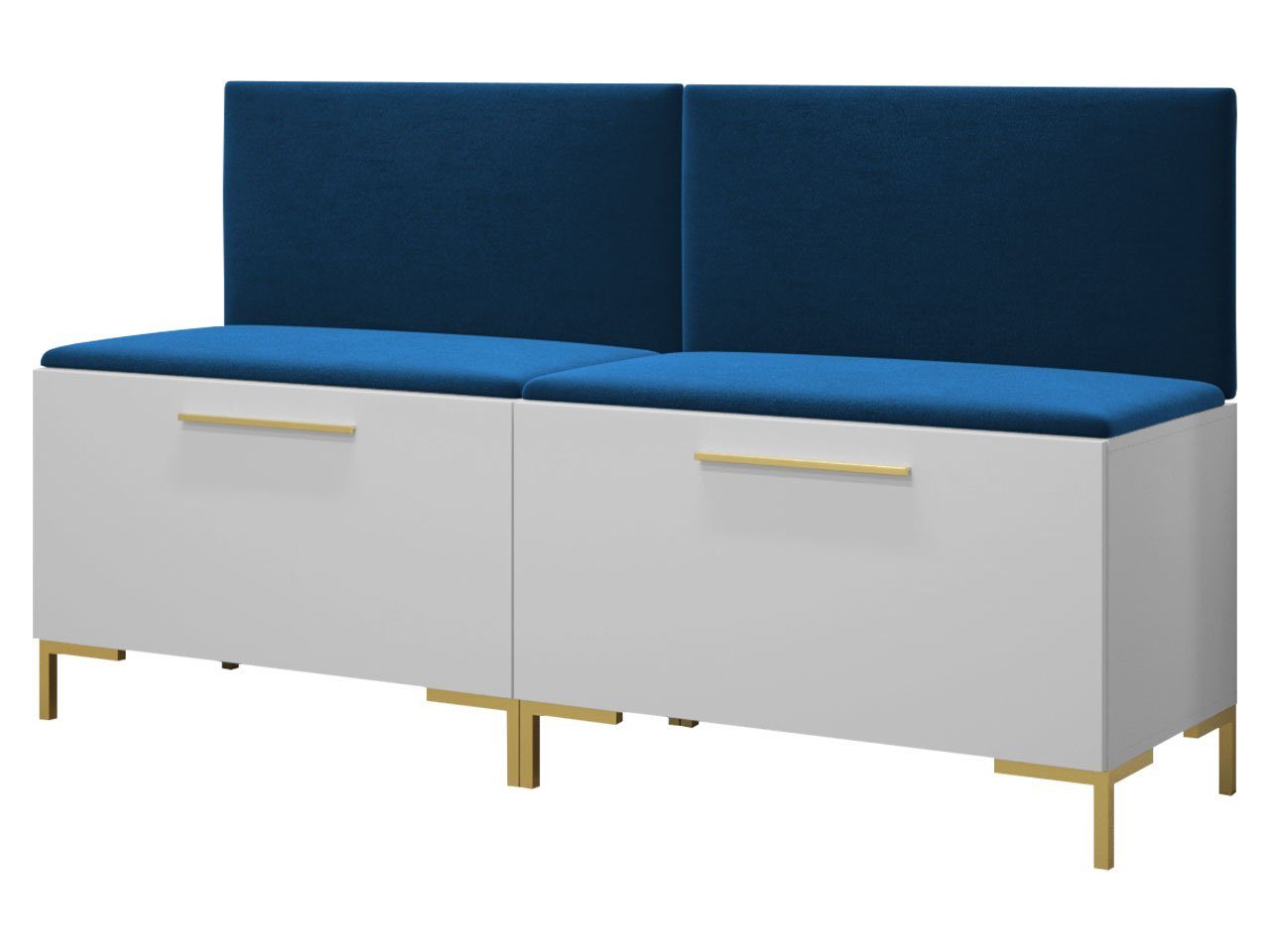 MIRJAN24 Garderoben-Set Zilion VI, (Komplett-Set, 2x Schuhschrank, 2x Kleiderhakenbrett, Gepolstertes Paneel 4x 84x42), Auswahl aus Fronten und Polsterplatten. € 609,00