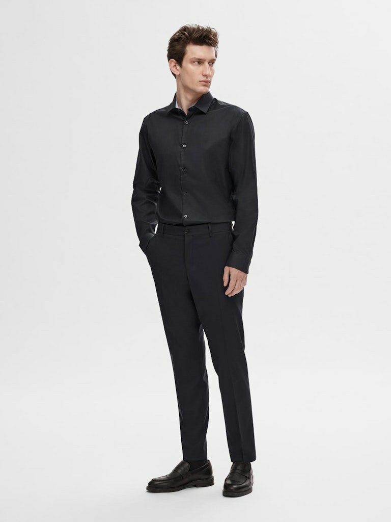 SELECTED HOMME Kurzarmshirt Langarm FreizeitHemd für Herren (1-tlg., keine Angabe)