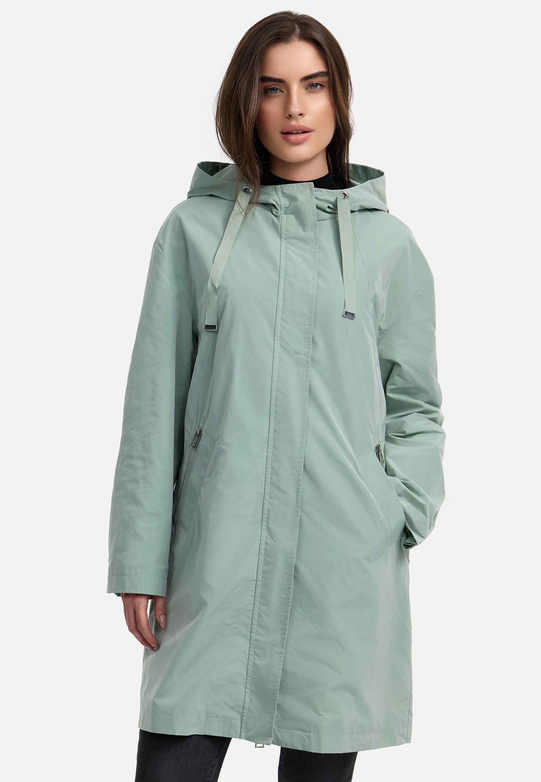 Manisa Kurzmantel mit Kapuze günstig online kaufen