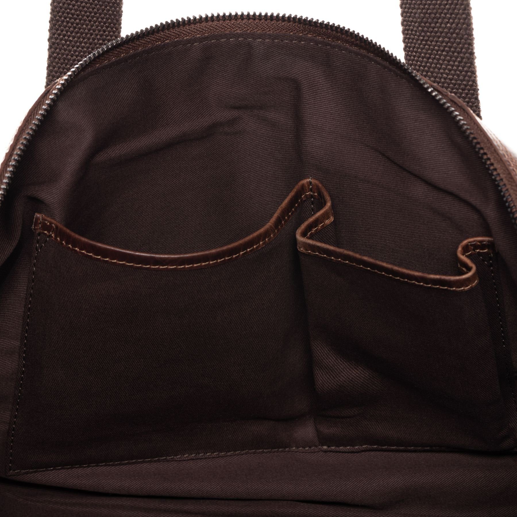 FEYNSINN Umhängetasche echt Leder Weekender groß Ledertasche braun FINLAY, Echtleder Reisegepäck für Damen & Herren, Sporttasche XL braun-cognac