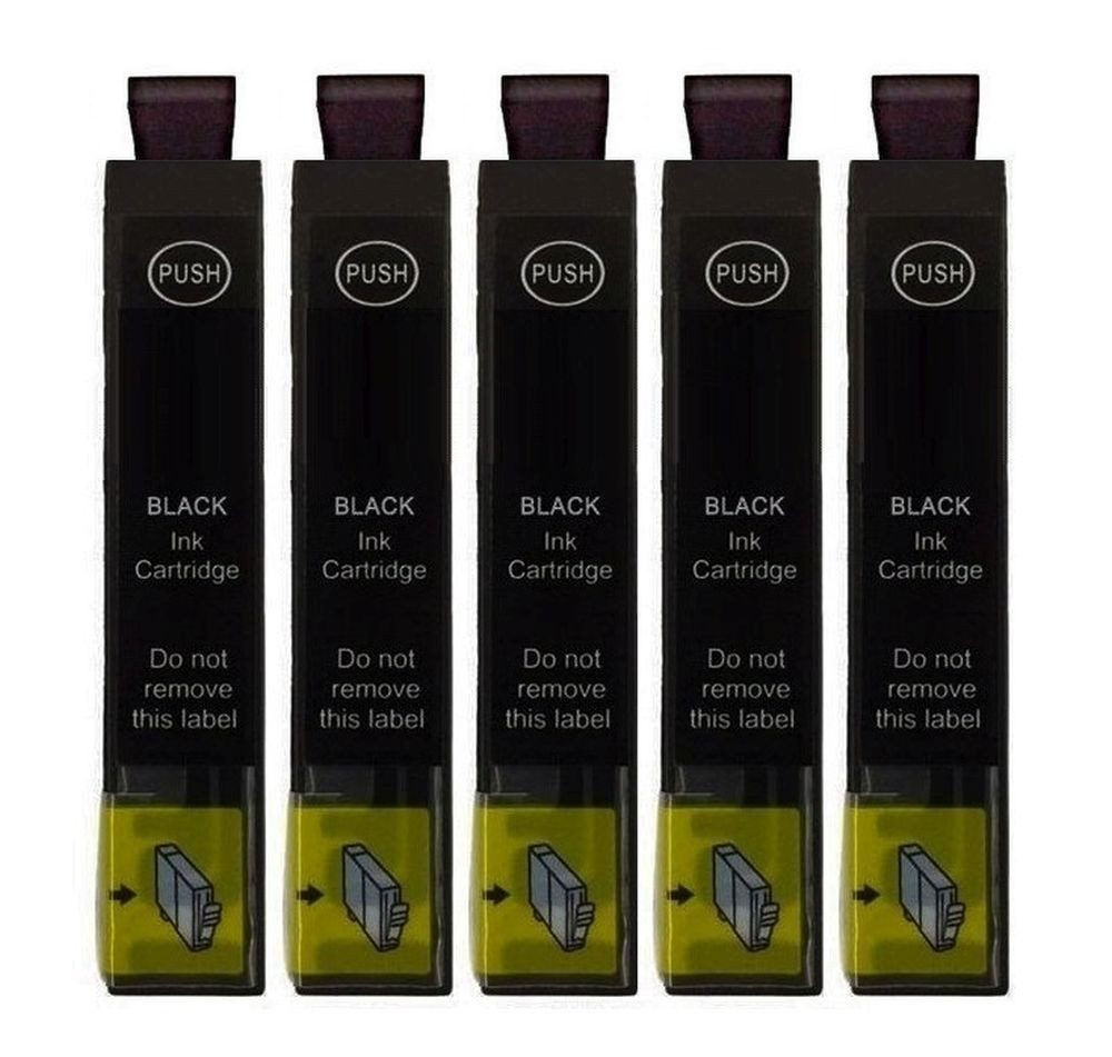 inkpro Patronen kompatibel mit Epson T1281, T1282, T1283, T1284 Tintenpatrone (für Epson Stylus Office BX305 F, BX305 FW, BX305 FW Plus, Stylus S22, T22, SX125, SX130, SX230, SX235, SX235 W, SX420 W, SX425 W, SX430 W, SX435 W, SX438 W, SX440 W, SX445 W, 5-tlg., XL Füllmengen: T1281 = 10,5 ml; T1282, T1283 und T1284 jeweils 8 ml)