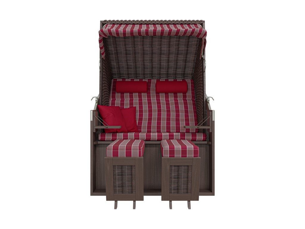 Strandkorb Strandkorb Trendy Pure Standard grau Design 435