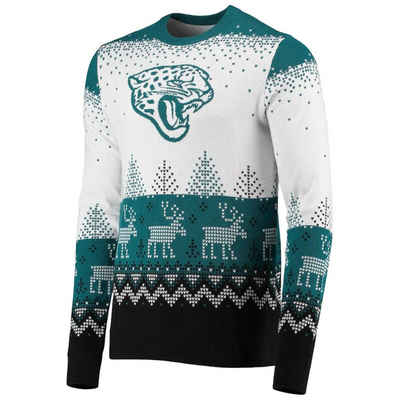 Forever Collectibles Rundhalspullover »NFL Ugly XMAS Jacksonville Jaguars«