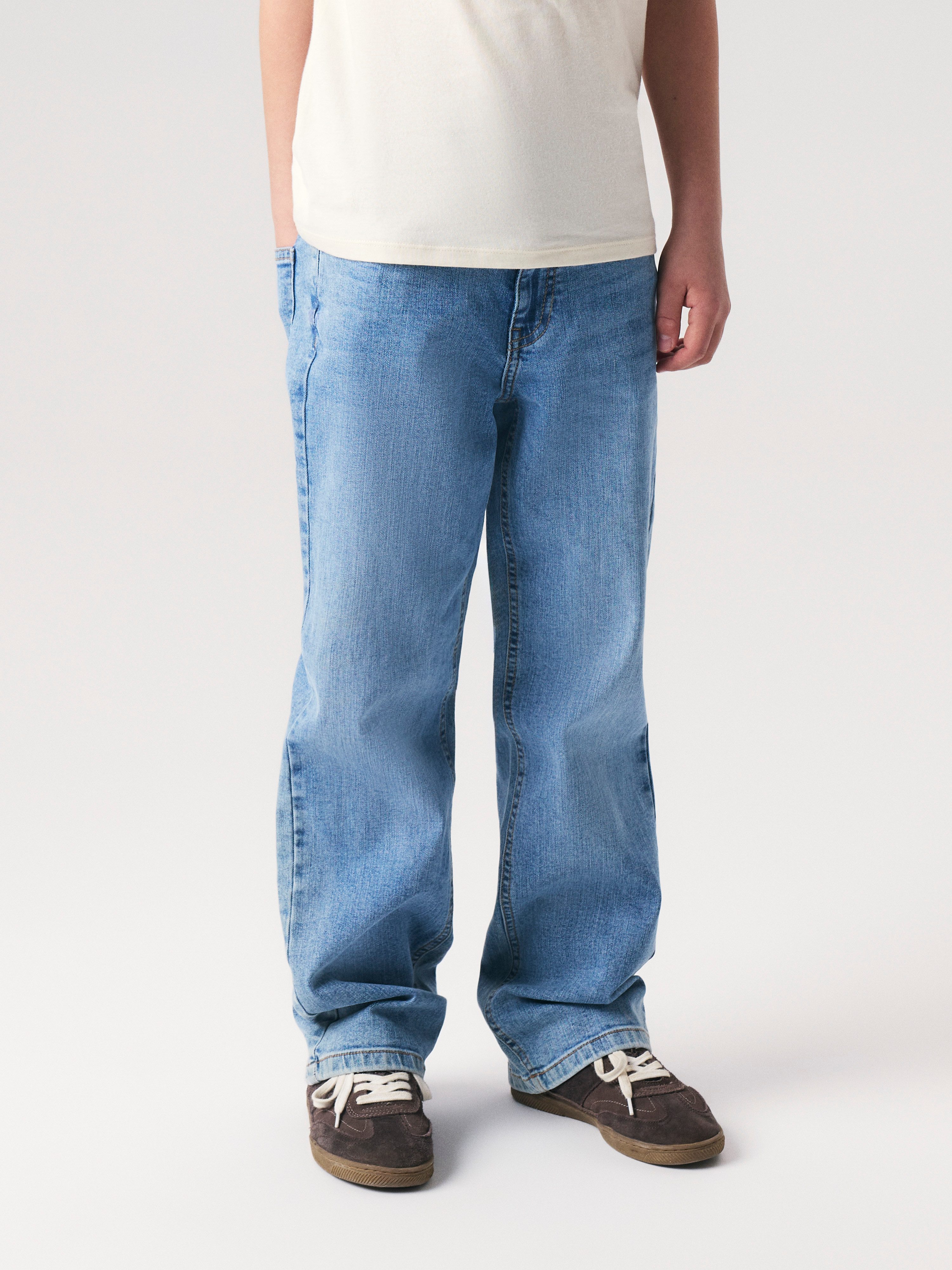 Name It Straight-Jeans NKMRYAN STRAIGHT JEANS 8809-MD TB Baumwollmischung, straight fit
