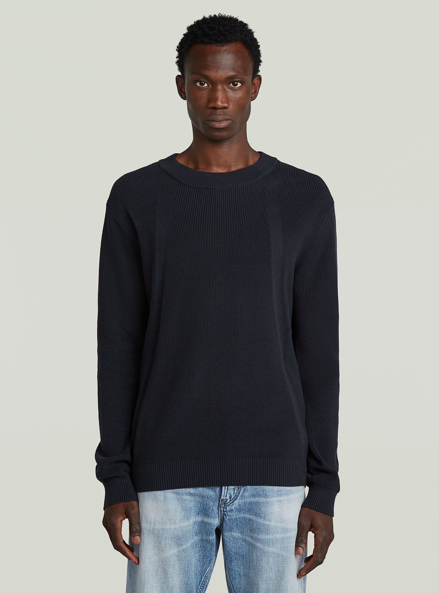G-STAR Longpullover Structure Knit Pullover