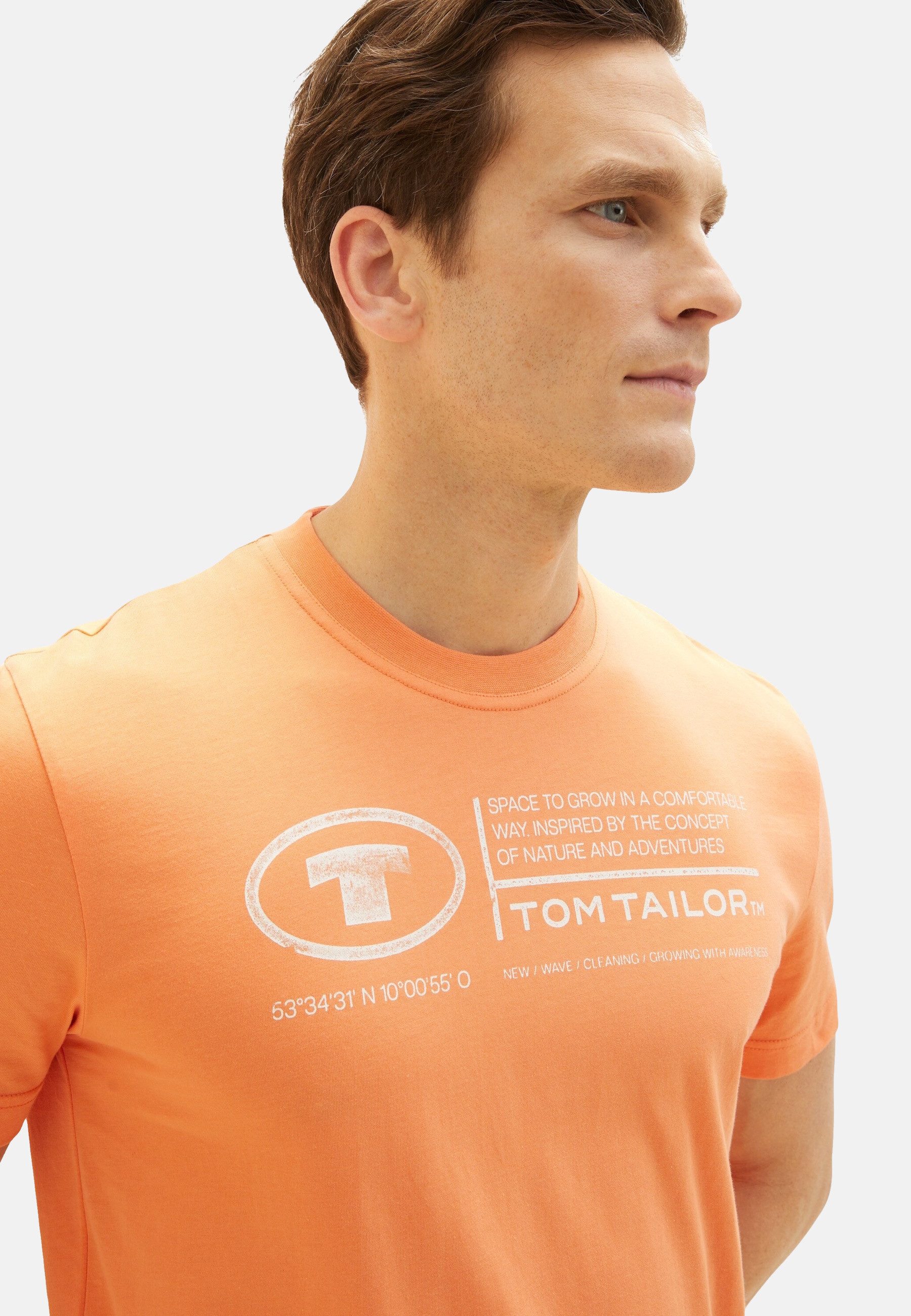 TOM TAILOR T-Shirt T-Shirt Kurzarmshirt (1-tlg., 1)