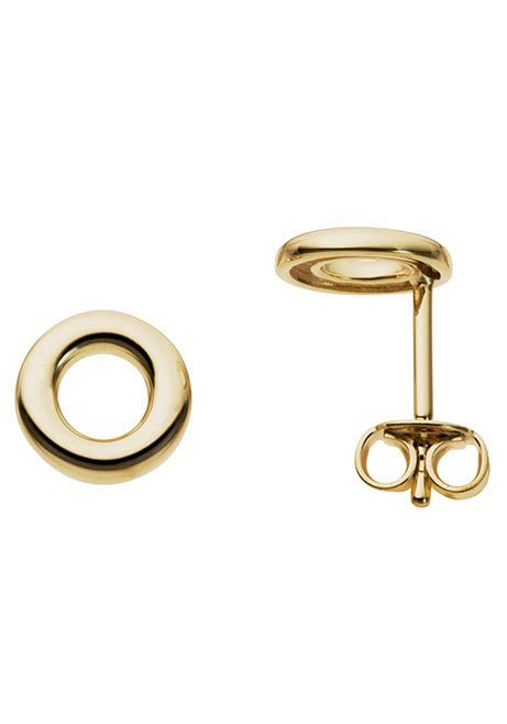 Firetti Paar Ohrstecker Schmuck Geschenk Gold 333 Ohrschmuck Kreis