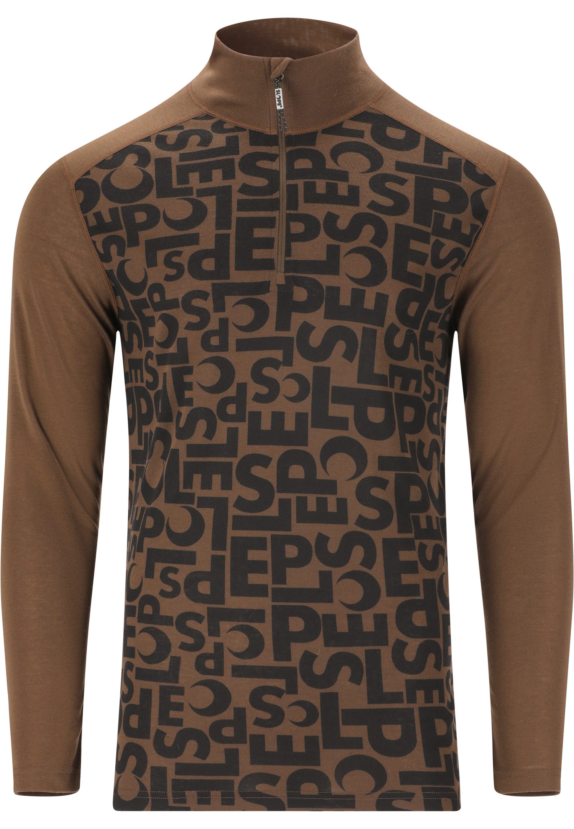 SLOPE Strickpullover Rei mit atmungsaktiver Eigenschaft