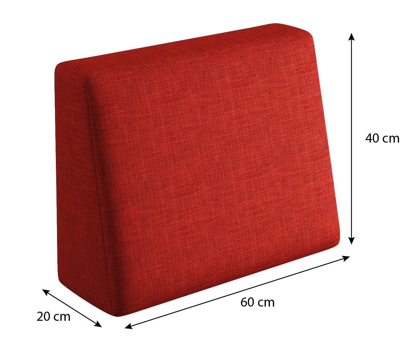sunnypillow Palettenkissen Milano - 8er Set Palettenauflage mit abnehmbarem Bezug Kaltschaum, 8er Set Palettenkissen